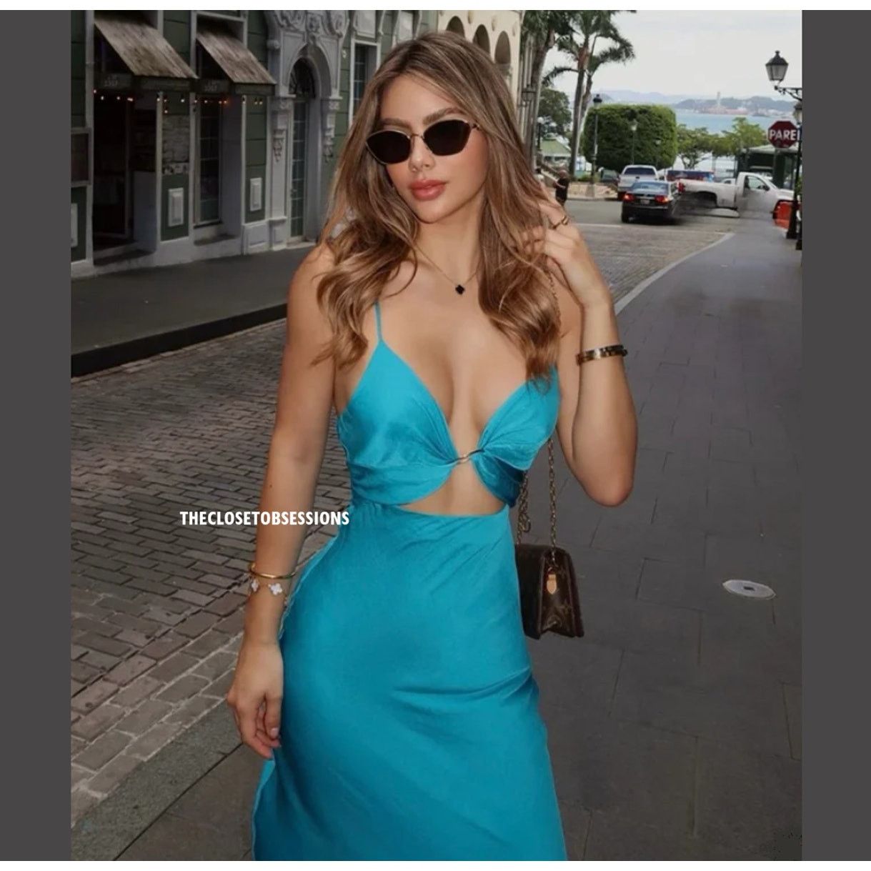 Zara ZARA BLOGGER FAVE!!! Midi Dress with Metal Detail NWT Size M / US 6-8 / IT 42-44 - 5 Thumbnail