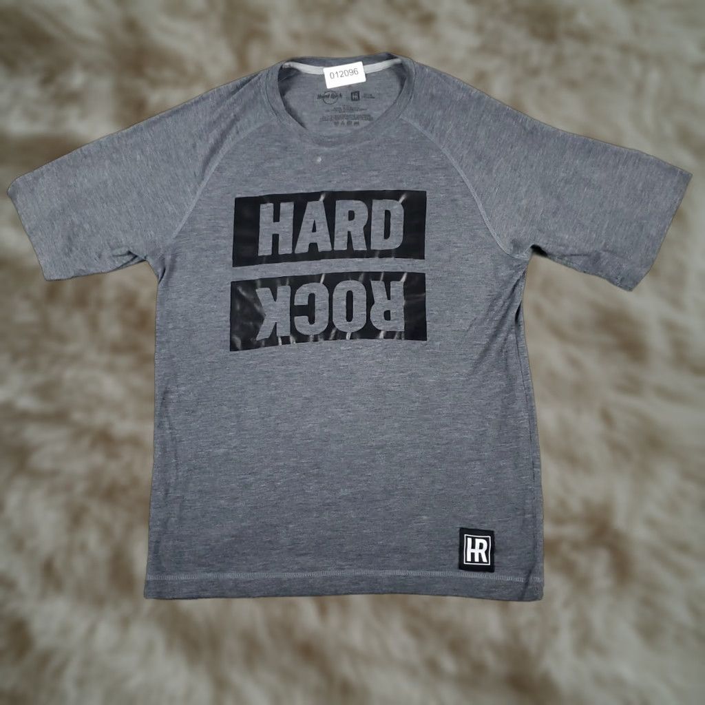 Hard Rock Cafe VINTAGE Hard Rock Shirt Unisex Adults Short Sleeve Adult Small Gray Logo 90s Concert Theme Mens Womens Size US S / EU 44-46 / 1 - 1 Thumbnail