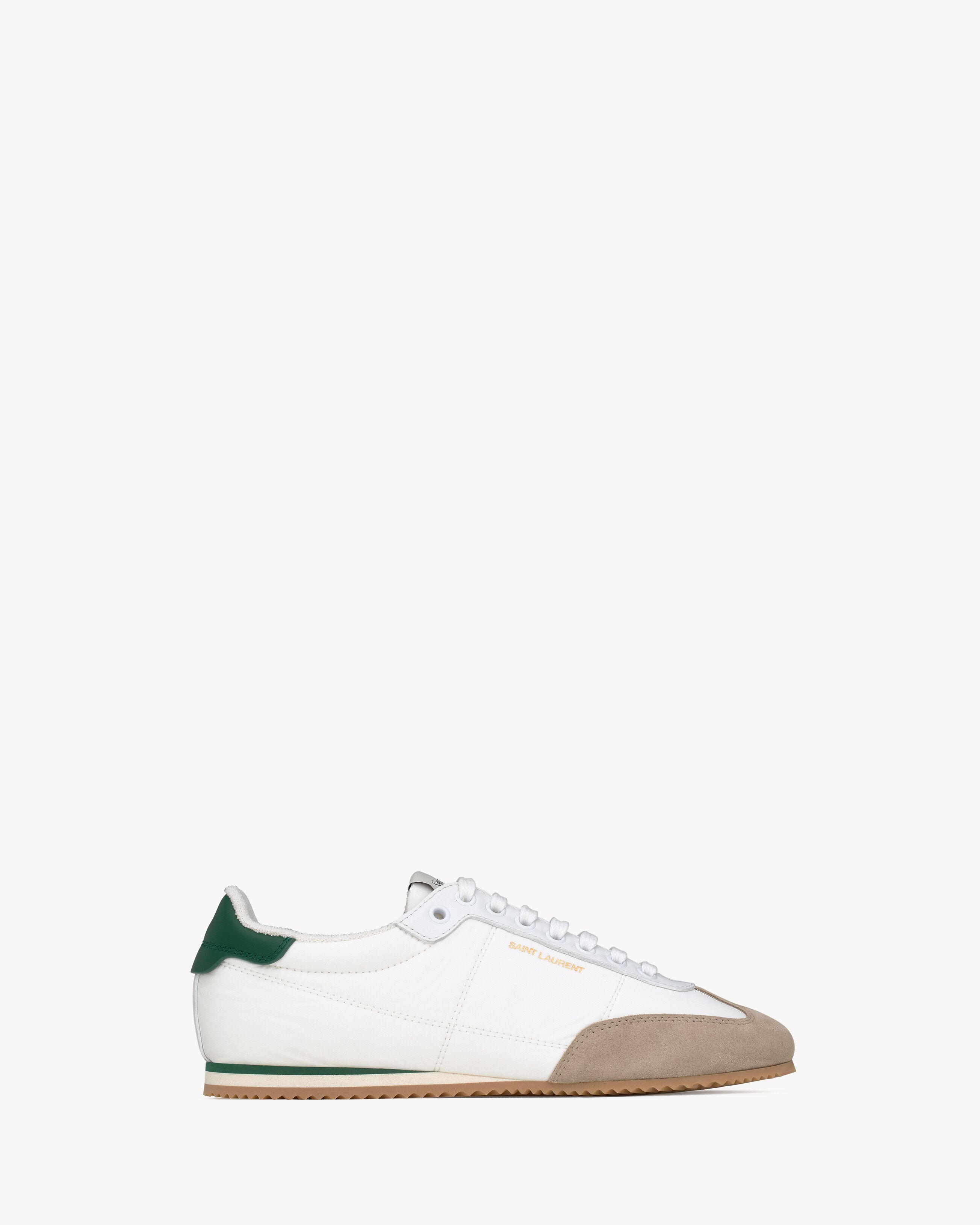 Saint Laurent Paris o1s1wg110126 807831 Aston Sneakers Leather and Nylon Size US 12 / EU 45 - 1 Thumbnail