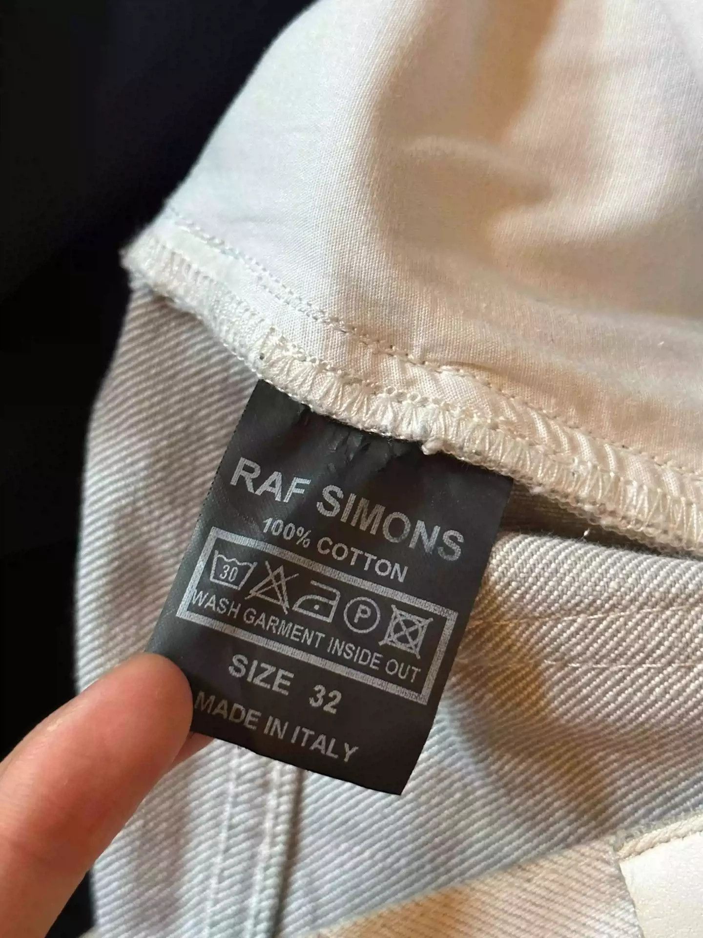 Raf Simons raf simons leather jeans-2505 Size US 32 / EU 48 - 4 Thumbnail