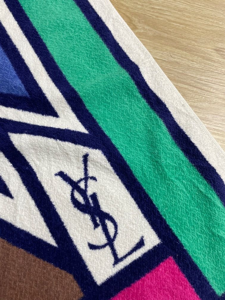 Vintage × Yves Saint Laurent YvesSaintLaurent Adult Towel Size ONE SIZE - 5 Thumbnail
