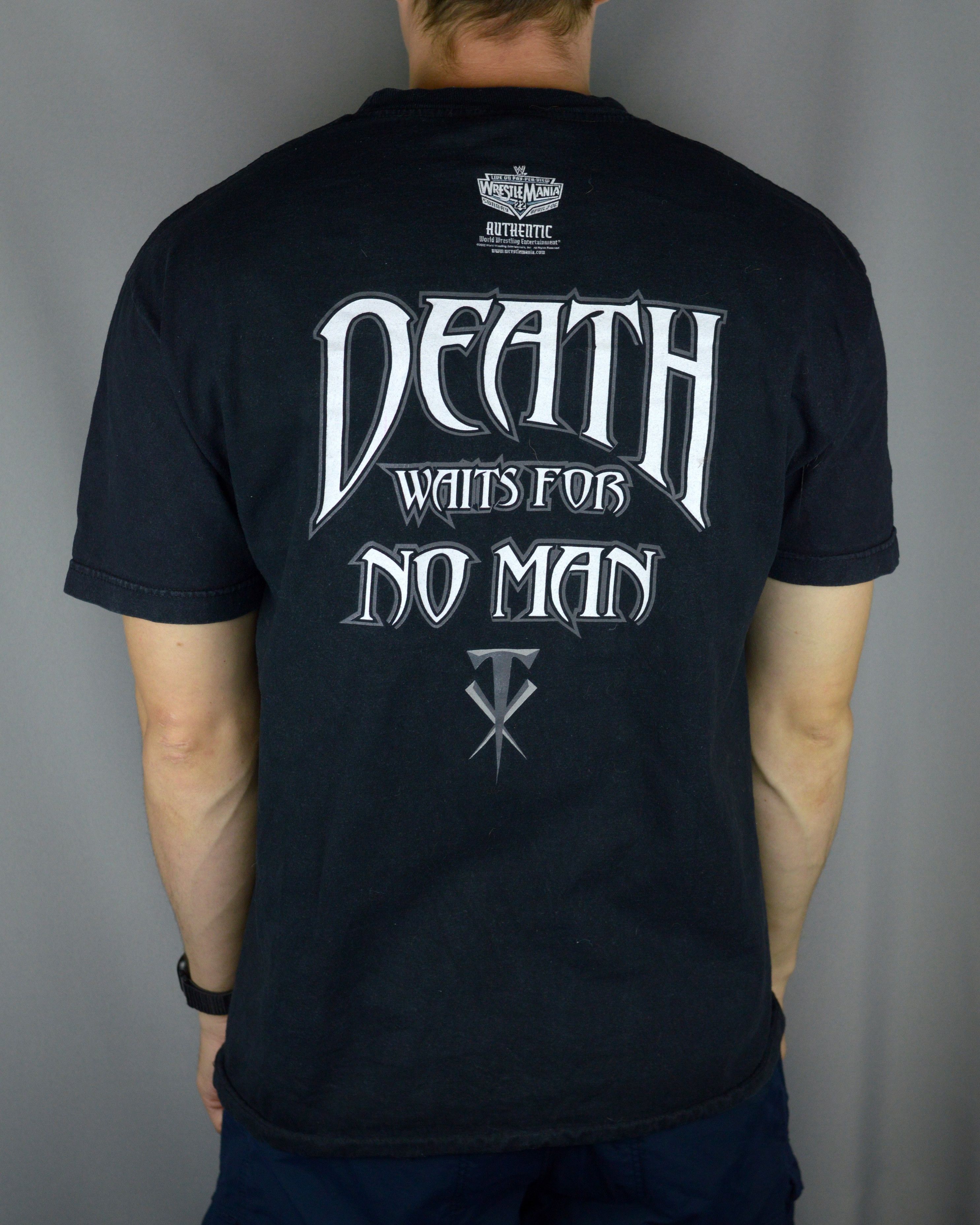 Vintage × WWE Vintage Undertaker Wrestlemania 2005 t shirt Size US L / EU 52-54 / 3 - 2 Thumbnail