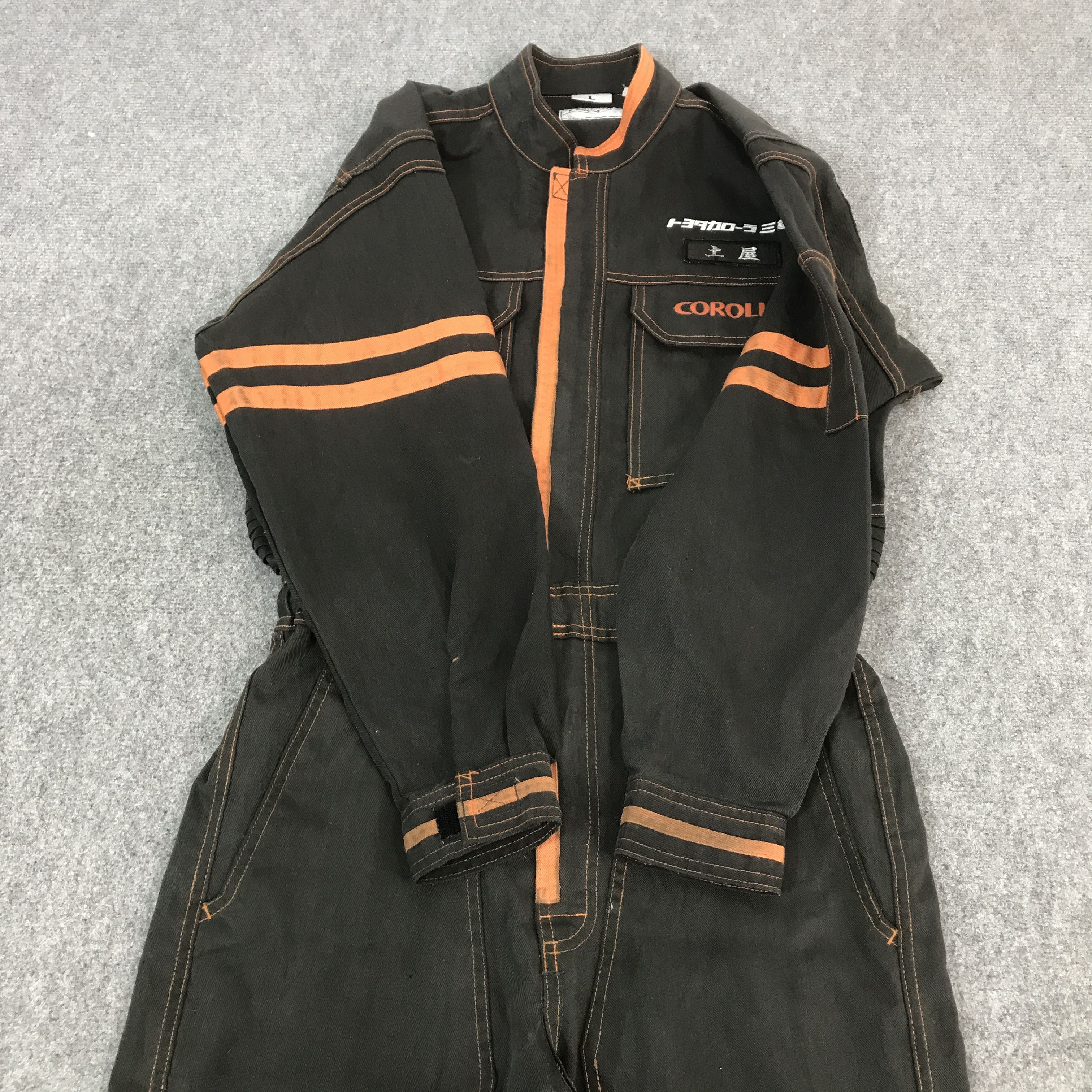 Japanese Brand COROLLA TOYOTA MOTORSPORT COVERALL JACKET Size US L / EU 52-54 / 3 - 7 Thumbnail
