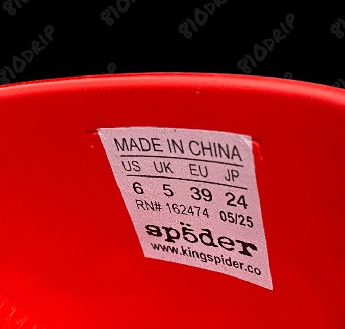 Sp5der Sp5der Enzo Slides Red (6M) Size US 6 / EU 39 - 9 Thumbnail