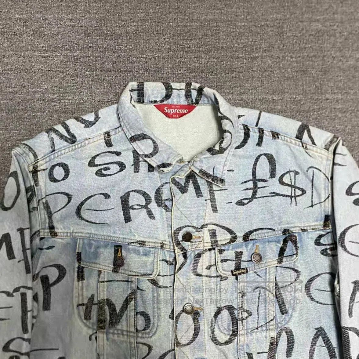 Supreme Supreme FW20 Denim Trucker Jacket. Size US L / EU 52-54 / 3 - 3 Thumbnail