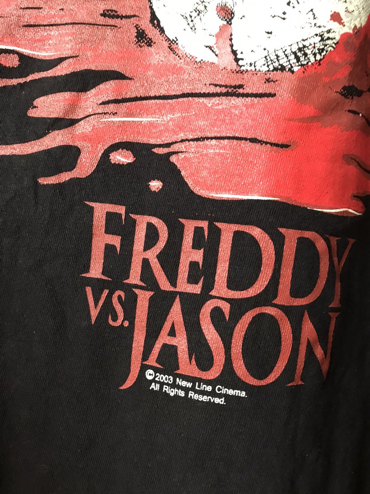 Vintage Vintage 00s Freddy vs Jason Shirt Size US L / EU 52-54 / 3 - 3 Thumbnail
