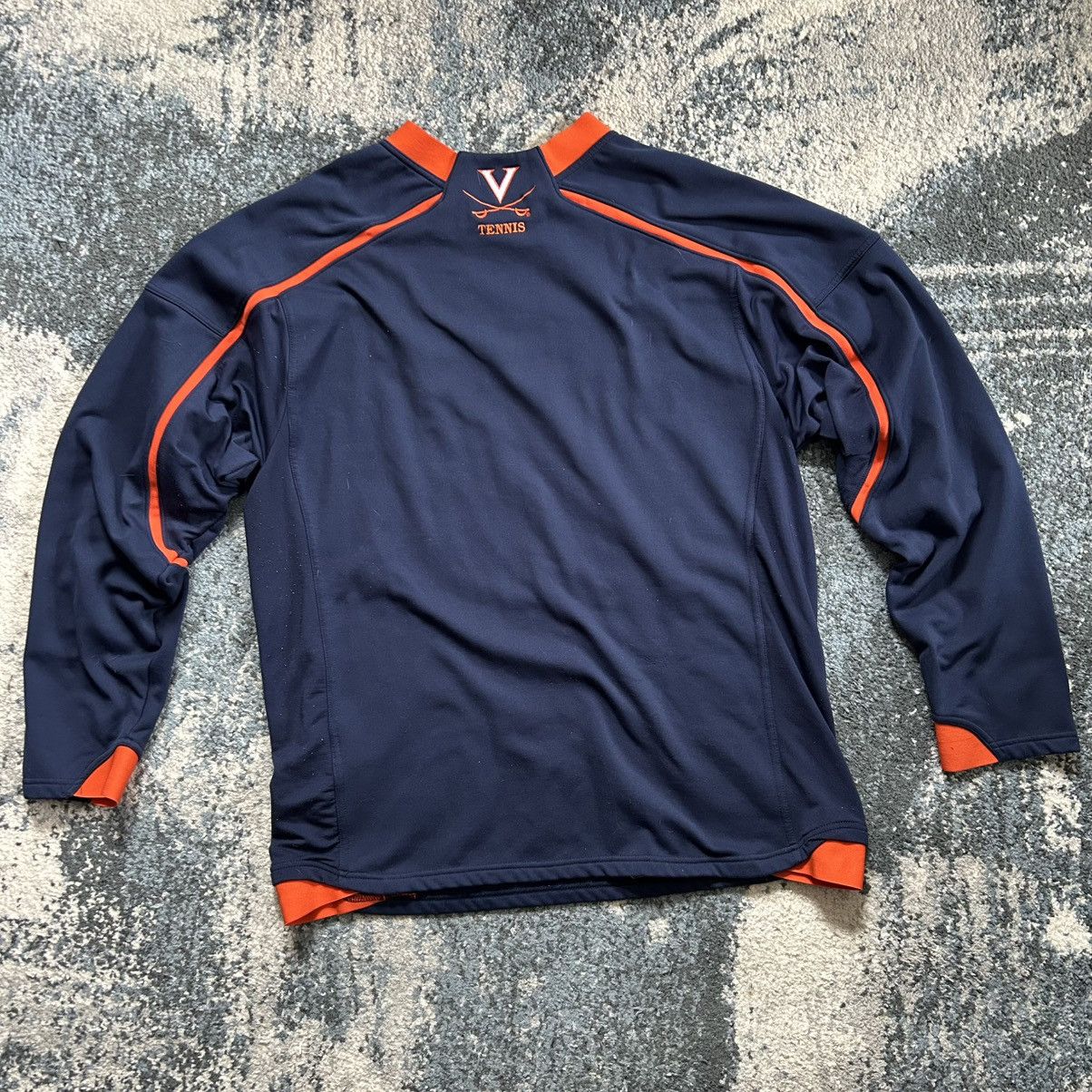 Nike 2009 UNiVERSiTY of ViRGiNiA L/S TENNiS TOP UVA CAVALiERS Size US L / EU 52-54 / 3 - 16 Thumbnail