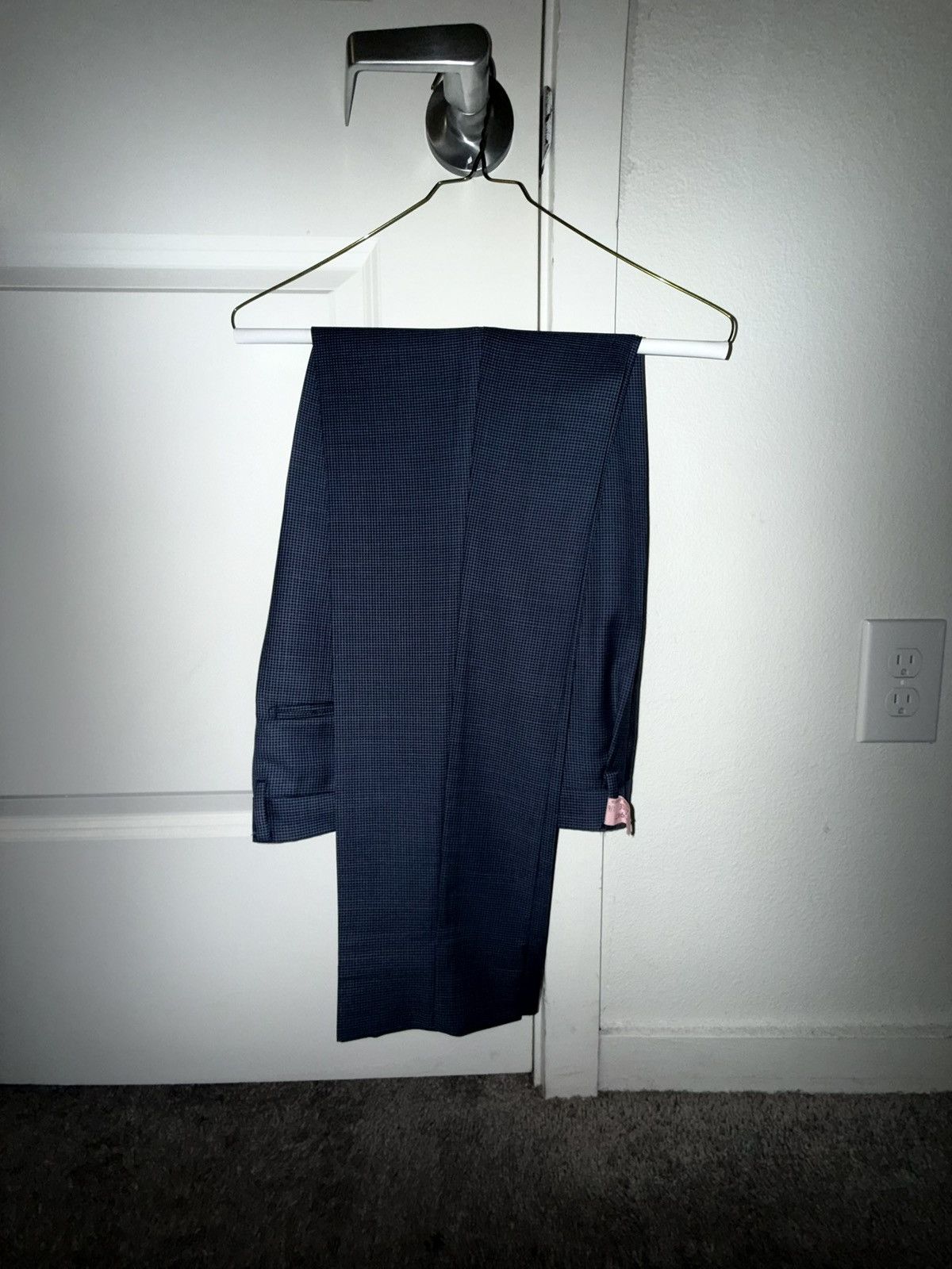 Express Marlane Super 100’s Wool Suit Size 38R - 6 Thumbnail