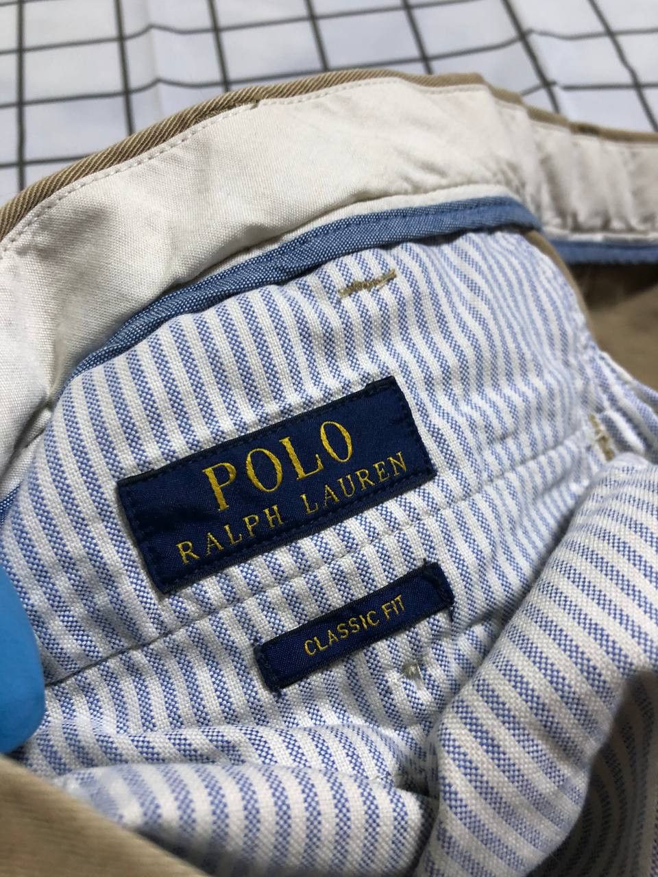 Polo Ralph Lauren Polo Ralph Lauren Chino Pants Classic Fit Flat Front Cotton Size US 44 / EU 60 - 14 Thumbnail
