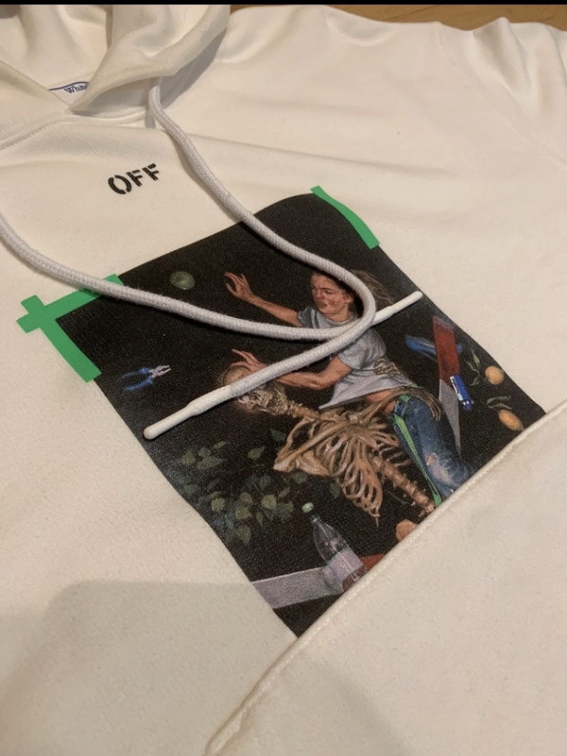 Off-White White Off White Hoodie Size US S / EU 44-46 / 1 - 3 Thumbnail