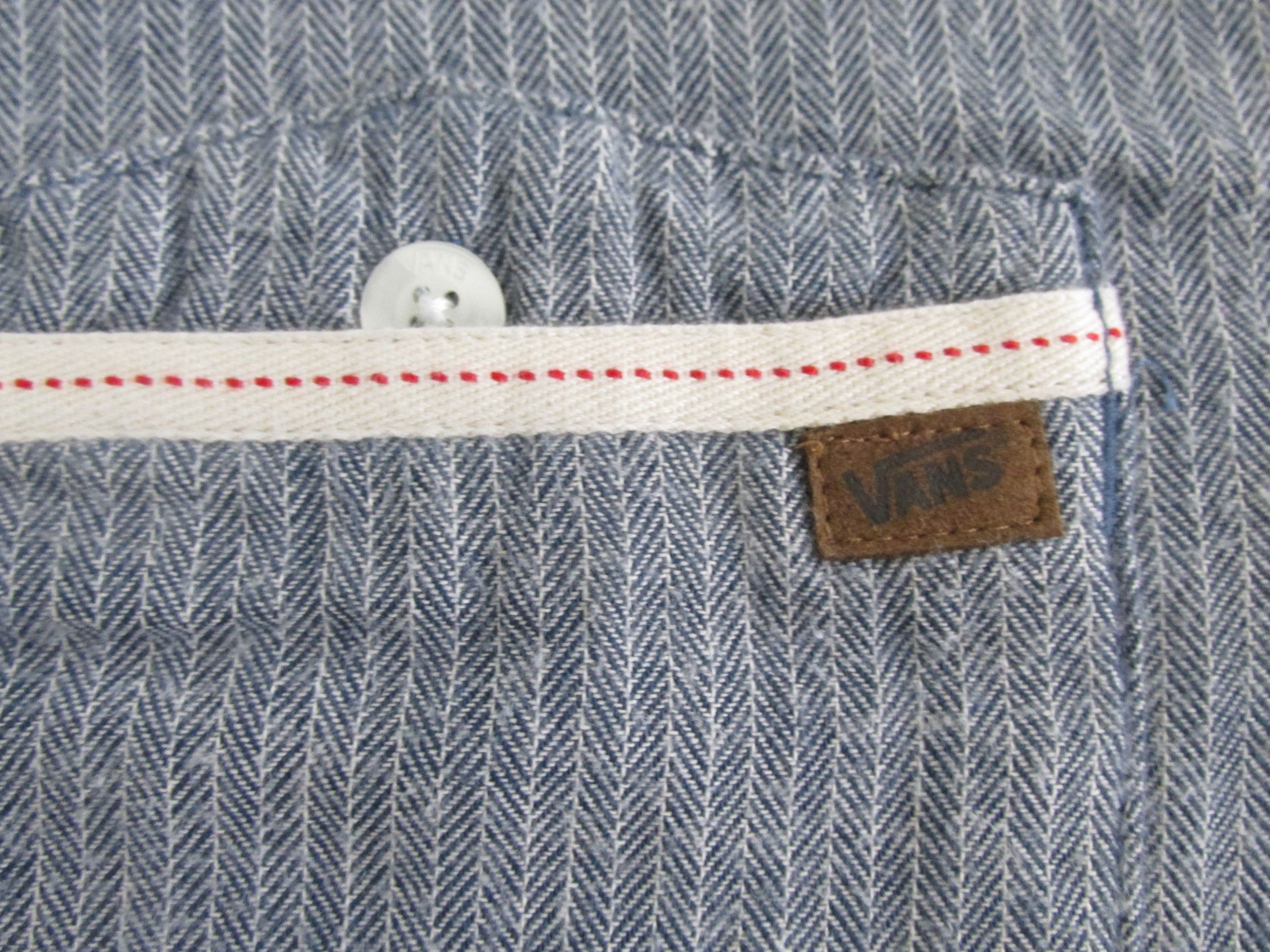 Vans VANS Men's Long Sleeve Cotton Shirt Size Small Size US S / EU 44-46 / 1 - 4 Thumbnail