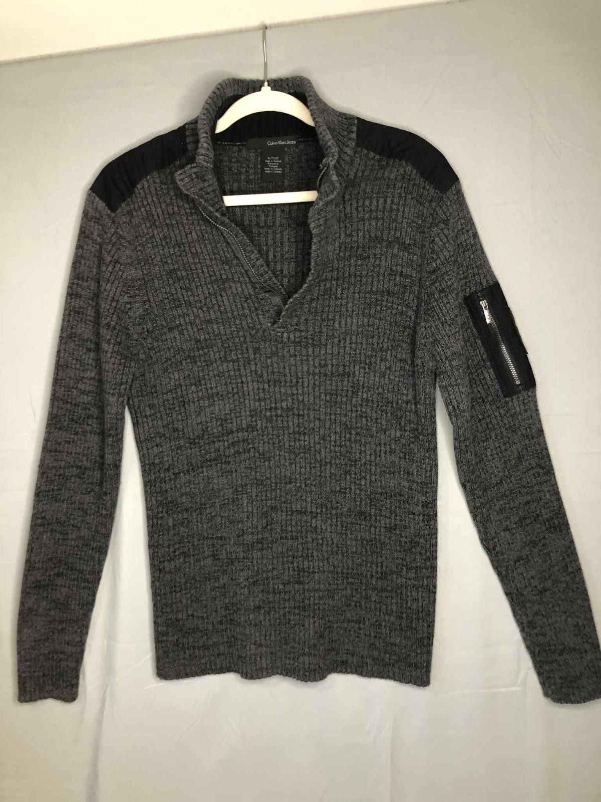 Calvin Klein Calvin Klein Jeans Mens Cable Knit Sweater sz XL Size US XL / EU 56 / 4 - 5 Thumbnail