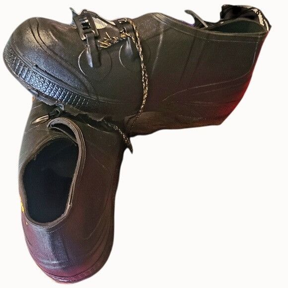 Other LaCrosse Men's Black Rubber Rain or Snow Over the Boot or Sh Size US 9 / EU 42 - 10 Thumbnail