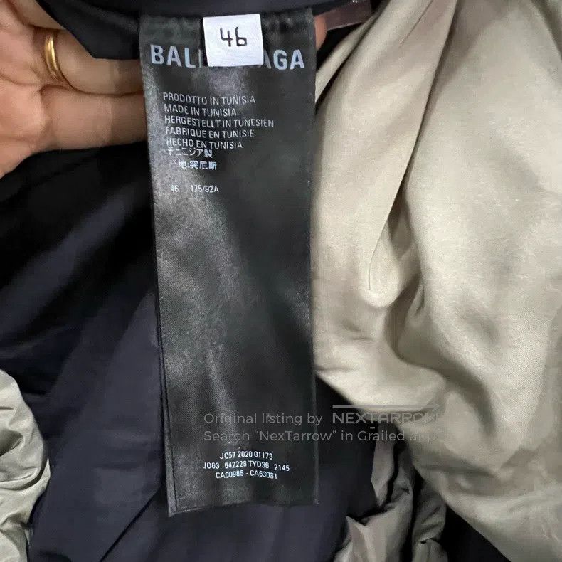 Balenciaga Balenciaga Double b embroidery short down jacket Size US S / EU 44-46 / 1 - 3 Thumbnail