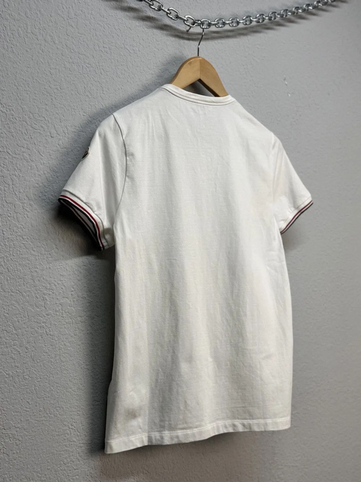 Designer × Moncler Vintage Moncler Double patch Maglia luxury tee Size US S / EU 44-46 / 1 - 14 Thumbnail