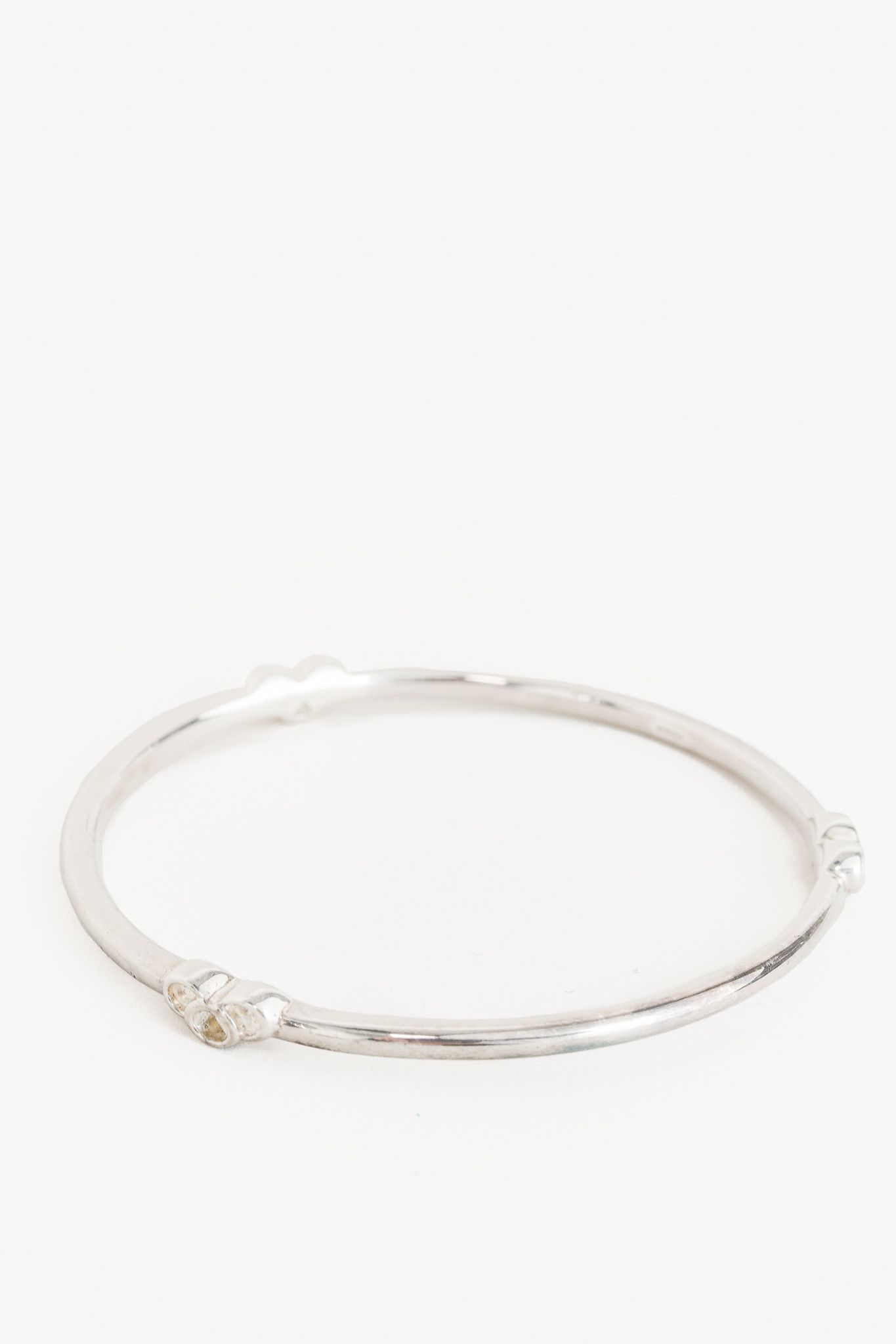 Links Of London Links of London Sterling Silver Logo Bangle Size ONE SIZE - 1 Thumbnail
