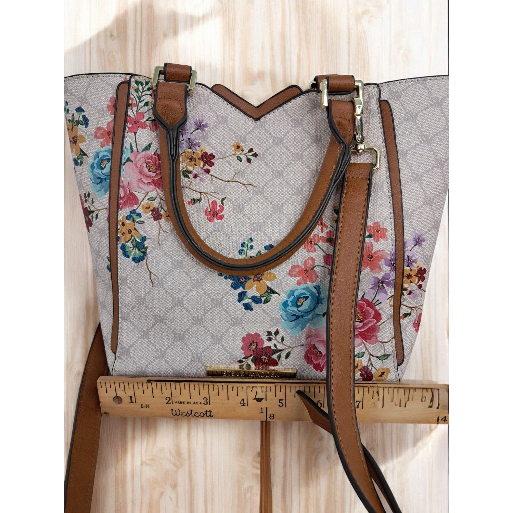 Steve Madden Steve Madden Bjapan Floral Crossbody Tote Size ONE SIZE - 13 Thumbnail