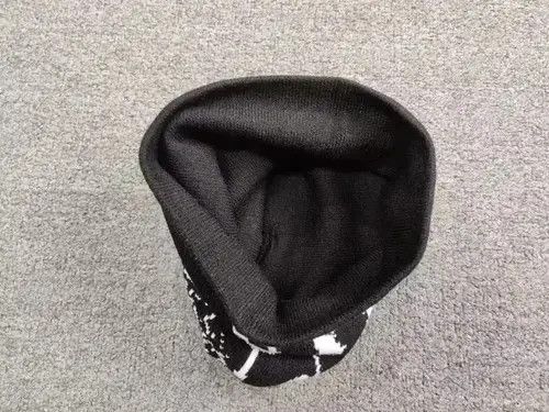 Other Spider Web Sword Graphic No Cuff Beanie Hat Black Size ONE SIZE - 4 Thumbnail