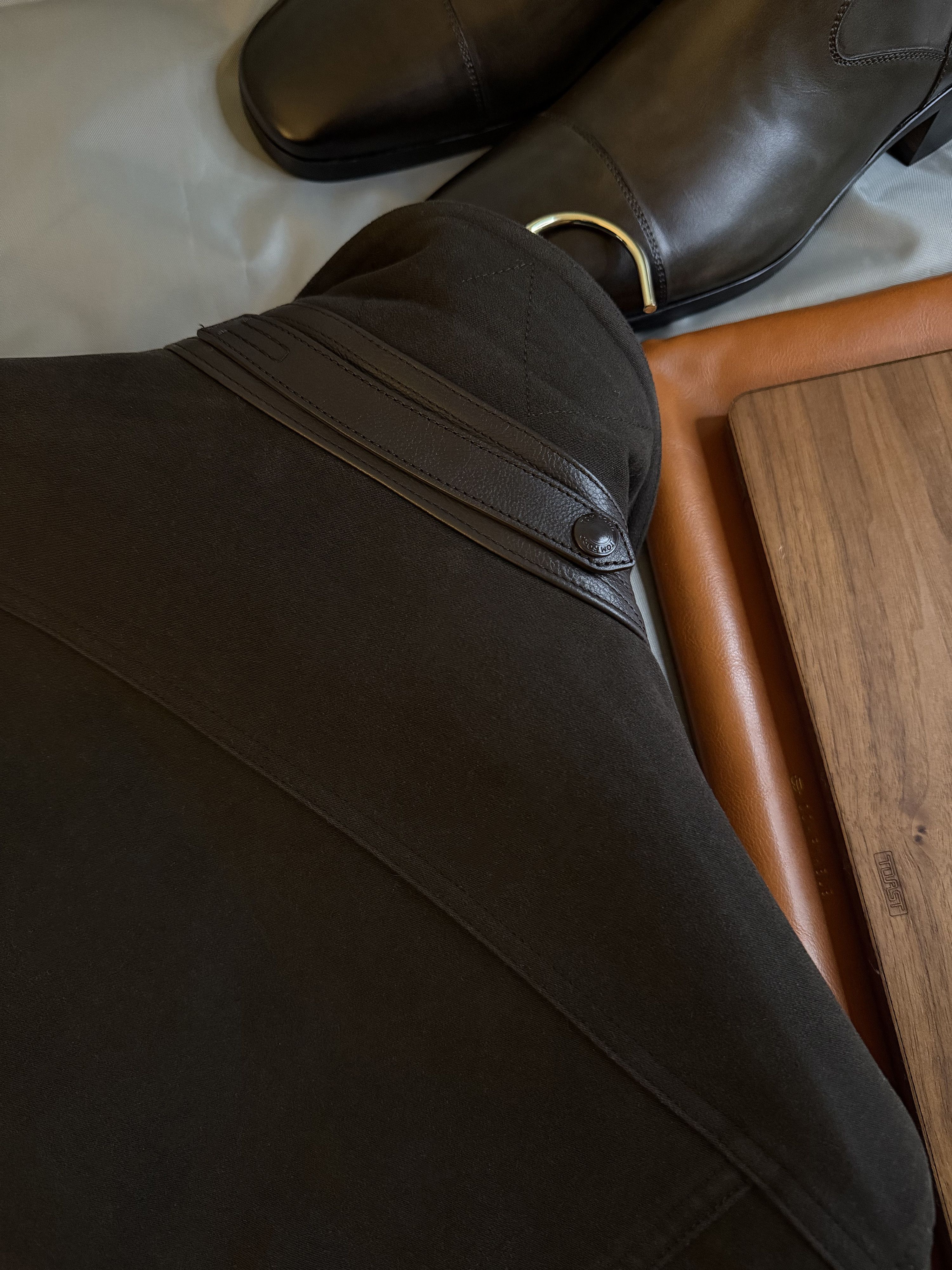 Tom Ford Best Dressed Very Rare $4,100 w/tax Moleskin Leather Jacket Size US M / EU 48-50 / 2 - 16 Thumbnail