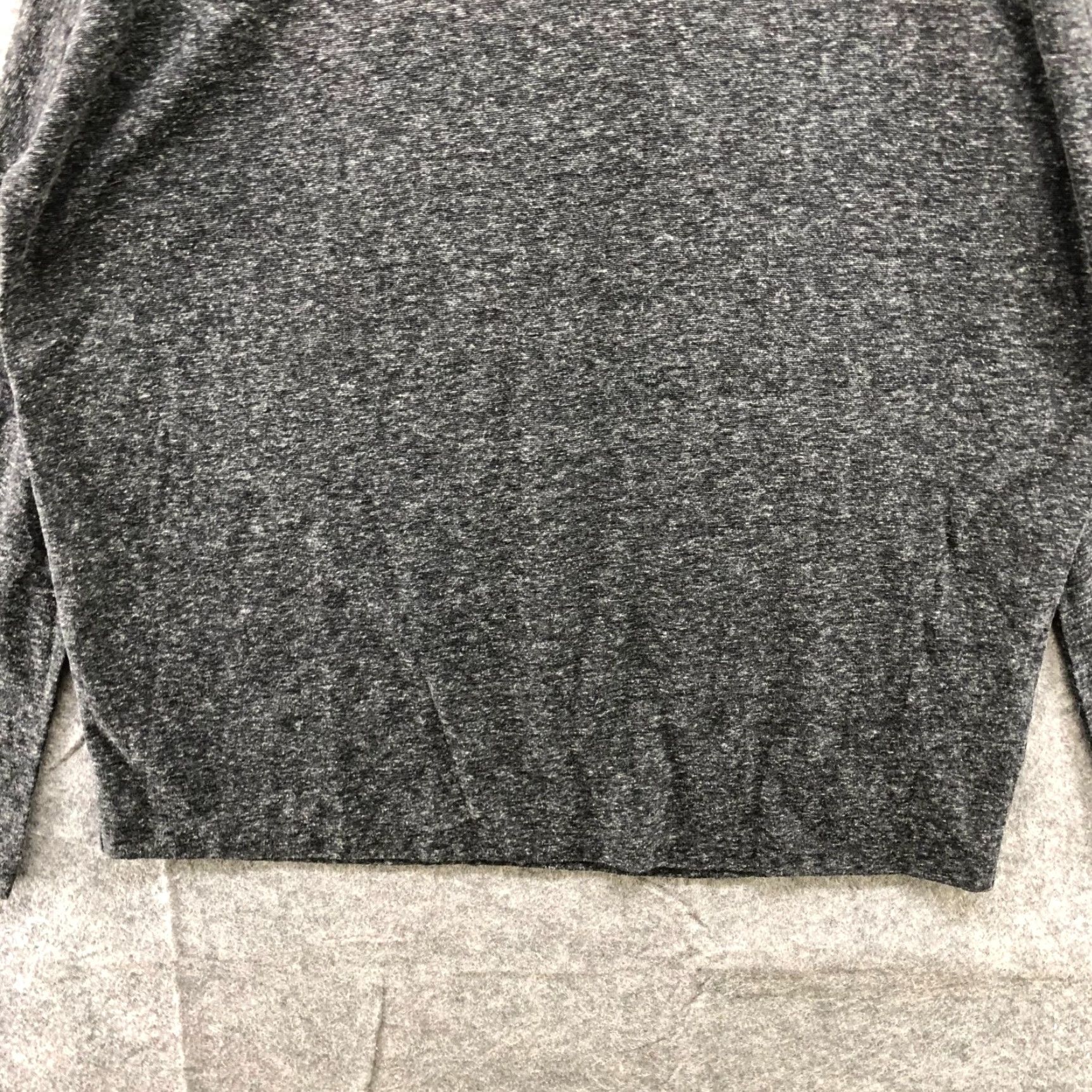 BB Dakota BB Dakota Long Sleeve Charcoal Gray Top Womens Crewneck Basic M Shirt Size M / US 6-8 / IT 42-44 - 4 Thumbnail