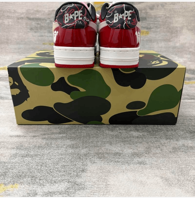 Bape Retro washed comfortable low top board shoes Size US 8 / EU 41 - 4 Thumbnail