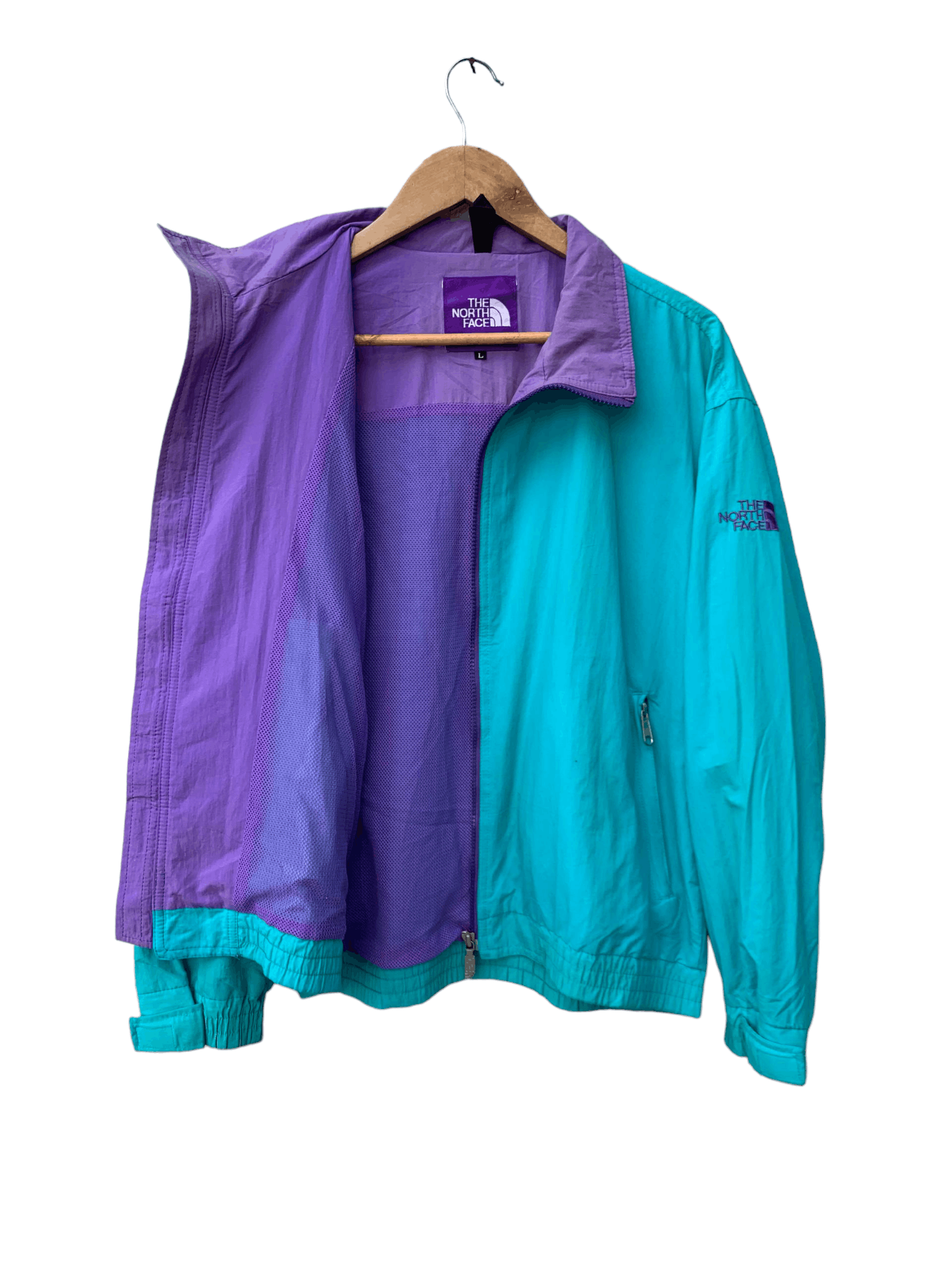 The North Face Vintage The North Face Nanamica Green Zipper Jacket Size US L / EU 52-54 / 3 - 4 Thumbnail