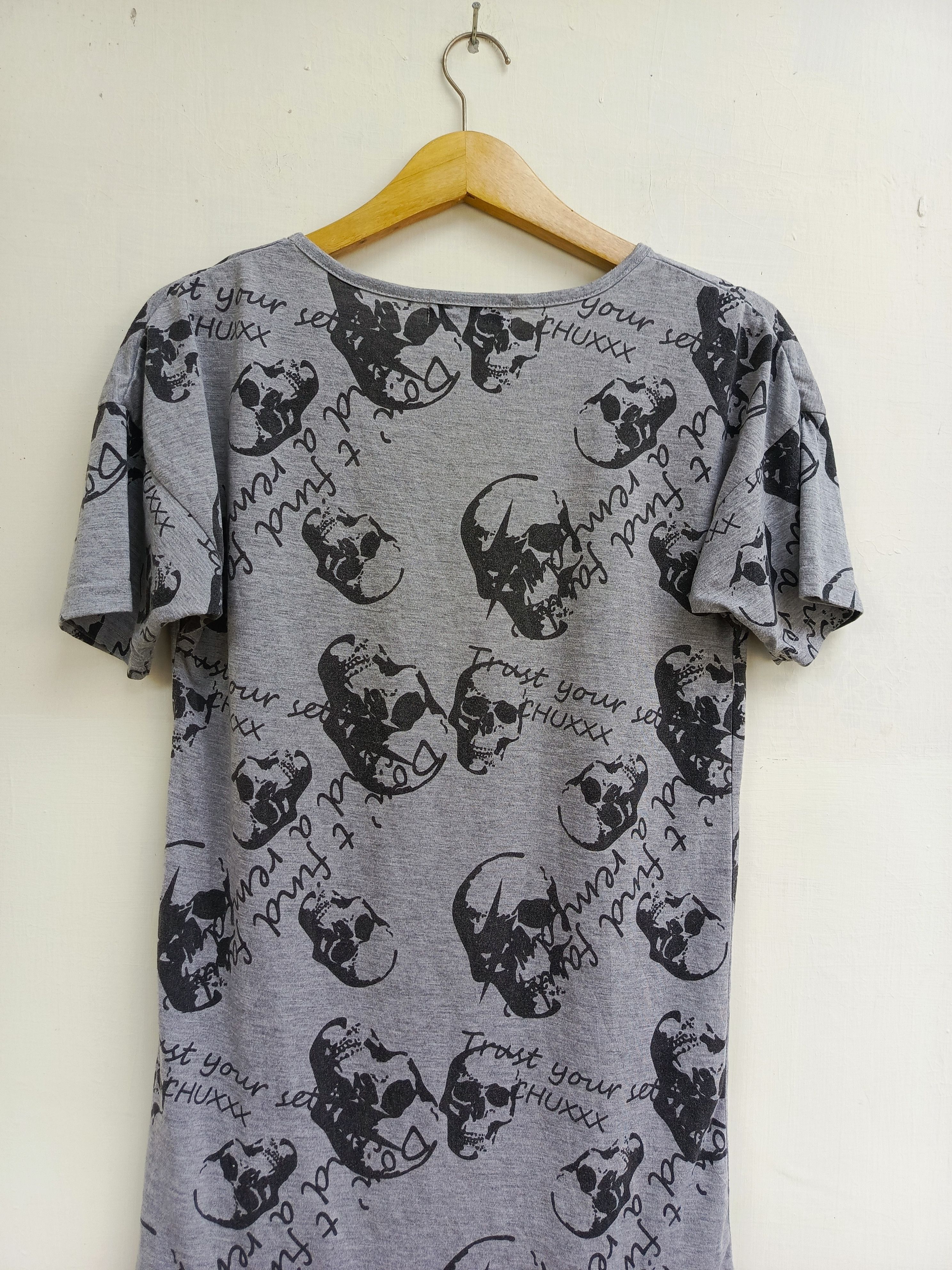 Japanese Brand Chu XXX skull tshirt Size L / US 10 / IT 46 - 10 Thumbnail