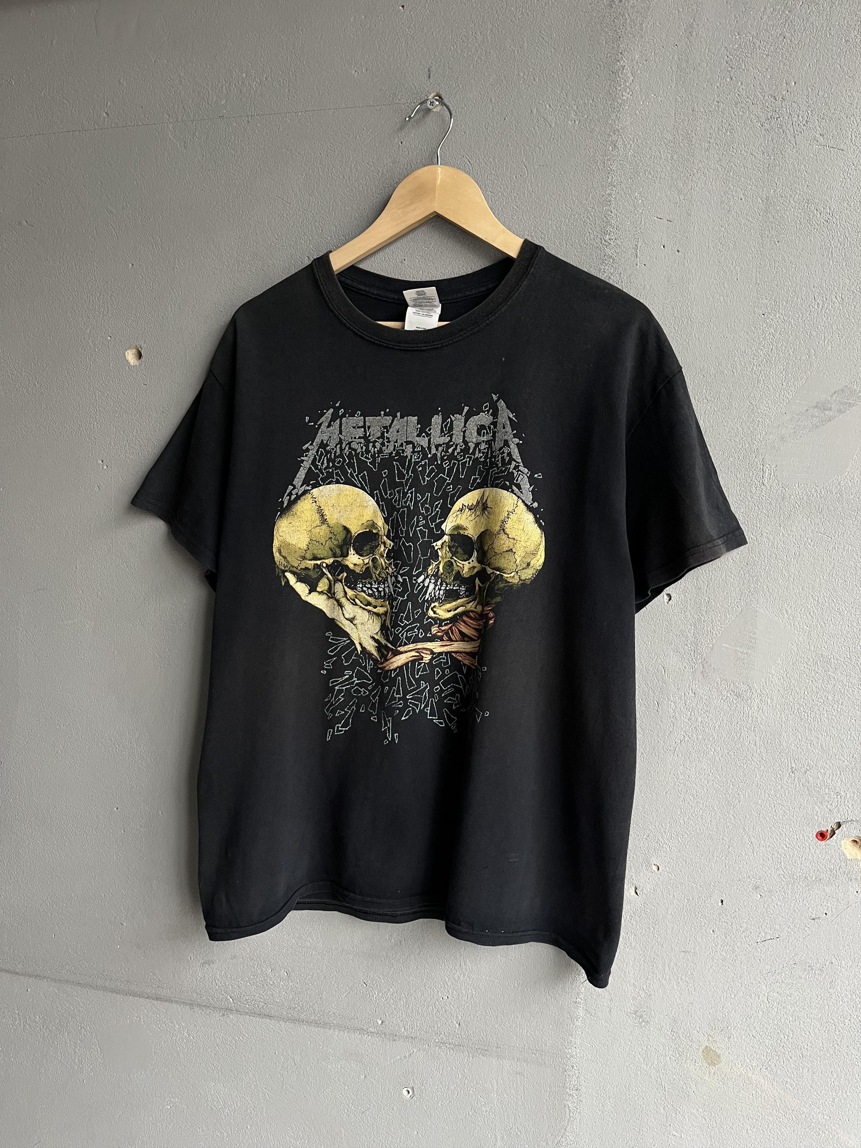Band Tees × Metallica × Vintage Vintage 90s Metallica Faded Band 