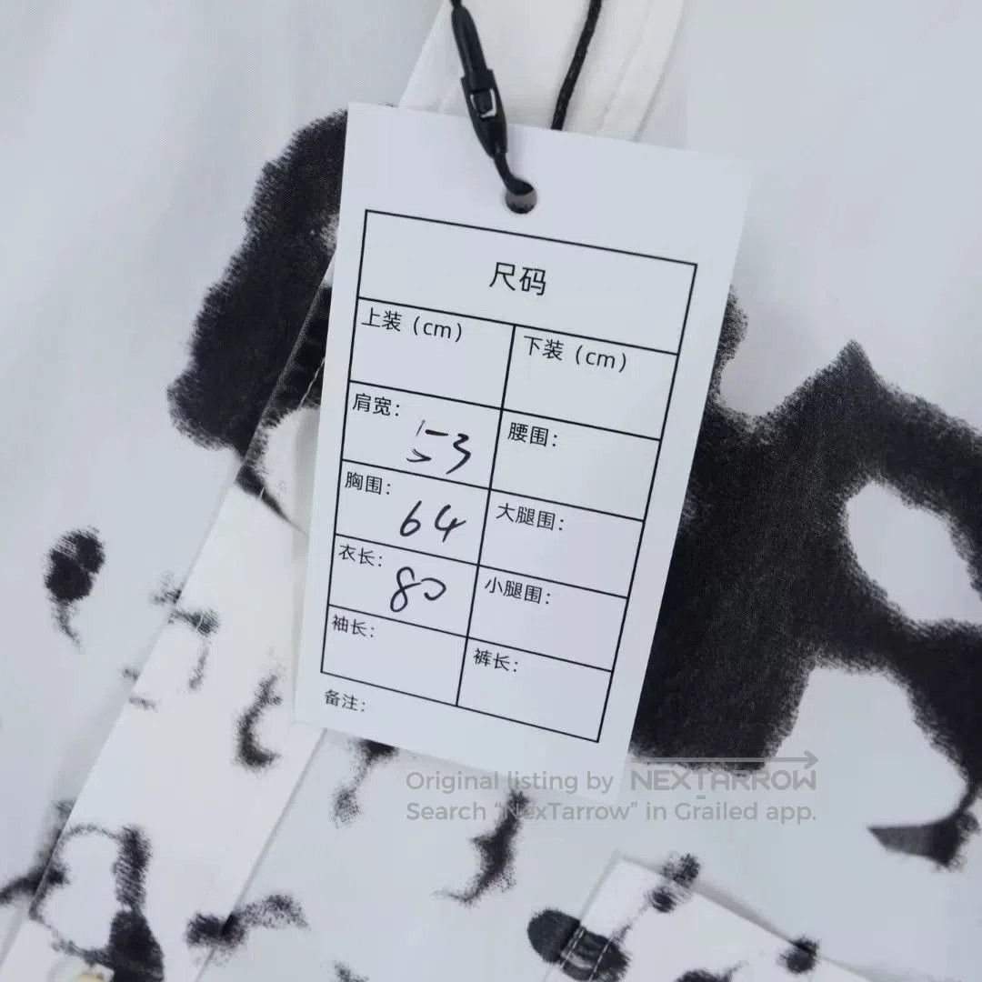 Balenciaga Balenciaga White Ink Letter Shirt. Size US M / EU 48-50 / 2 - 6 Thumbnail