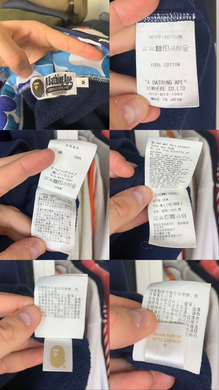 Bape A Bathing Ape Bape Shark Hoodie Made in Japan Size US M / EU 48-50 / 2 - 6 Thumbnail