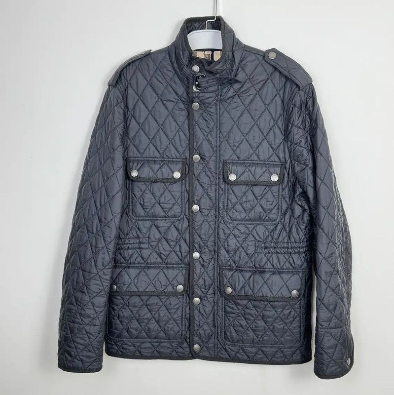 Burberry Burberry Black Quilted Winter Jacket Size US M / EU 48-50 / 2 - 1 Thumbnail