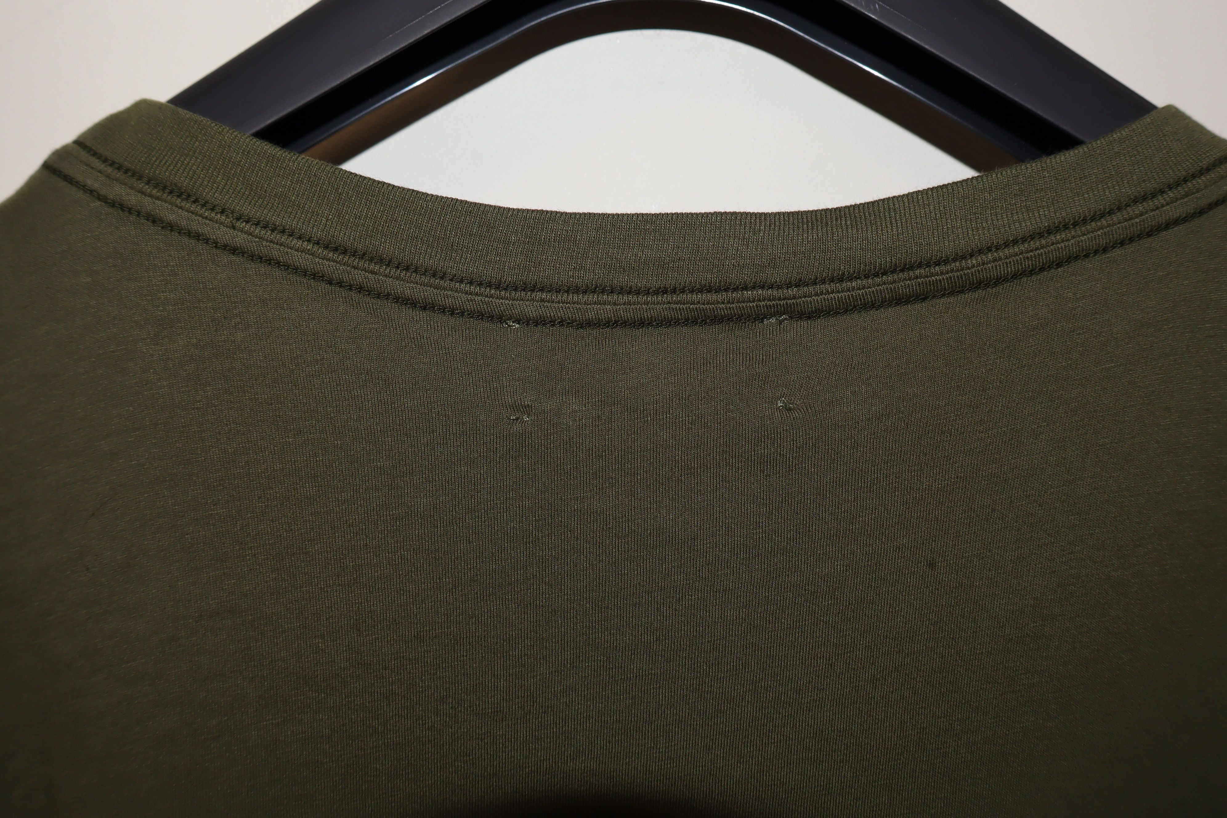Faith Connexion Khaki fitted t-shirt Size US L / EU 52-54 / 3 - 5 Thumbnail