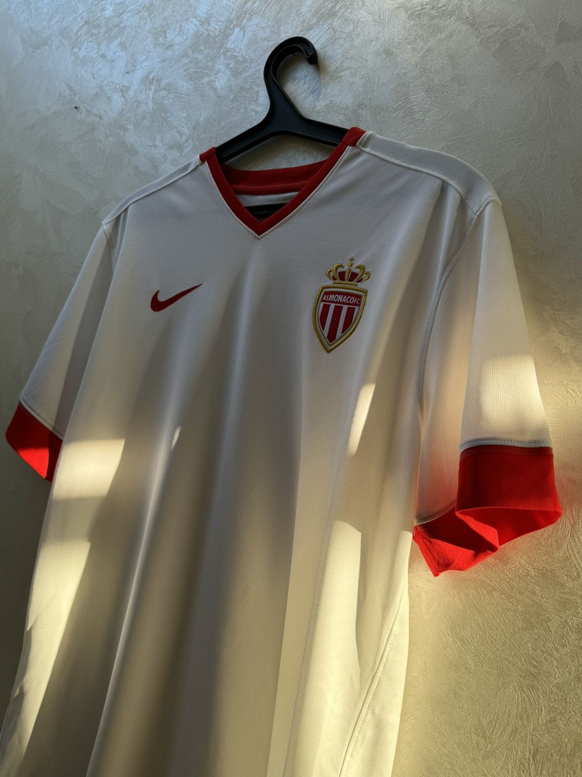 Nike MONACO 2014 2015 AWAY FOOTBALL SHIRT SOCCER JERSEY Size US L / EU 52-54 / 3 - 1 Thumbnail