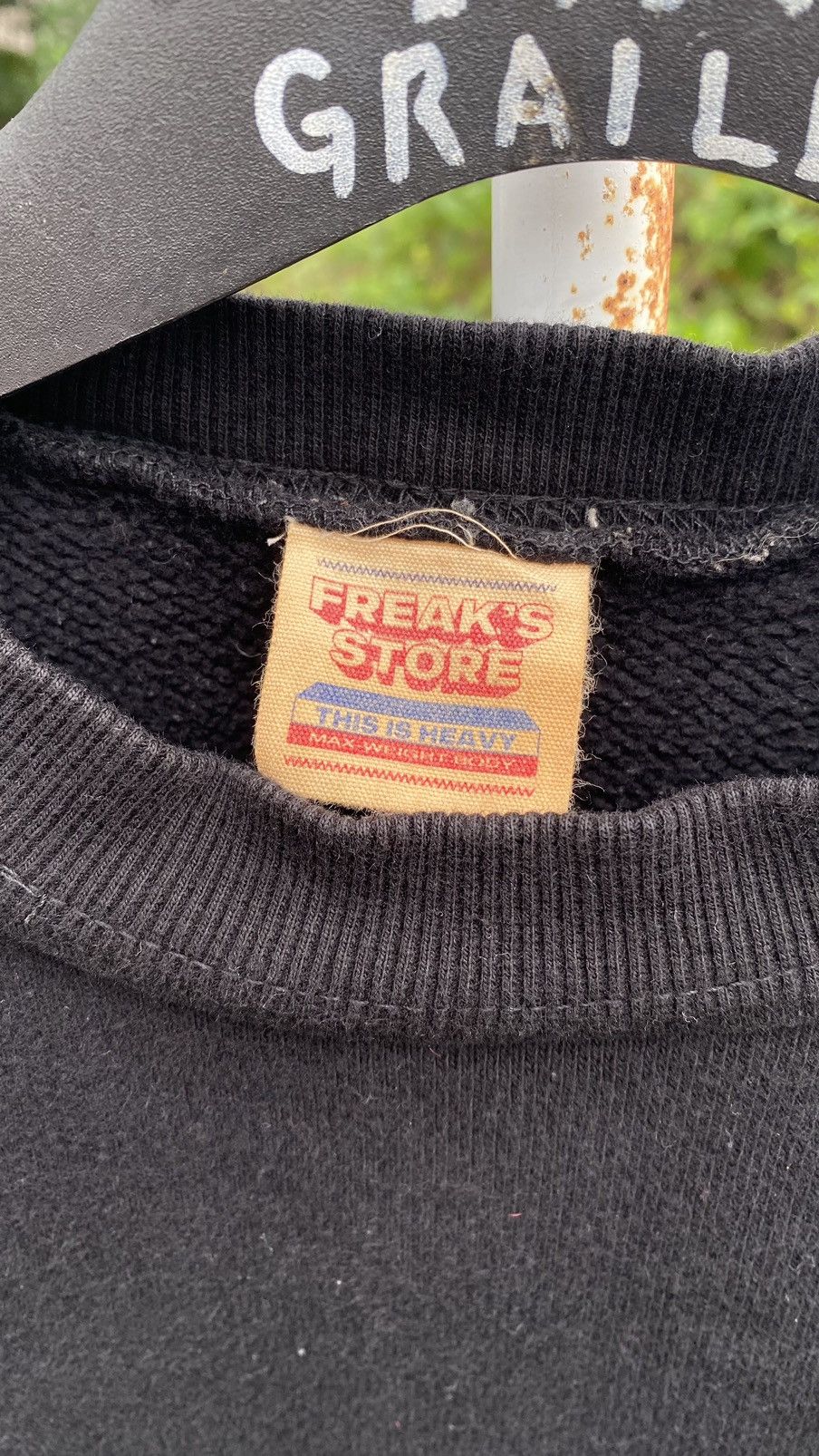 Japanese Brand Vintage Freaks Store Plain Sweater Size US M / EU 48-50 / 2 - 3 Thumbnail