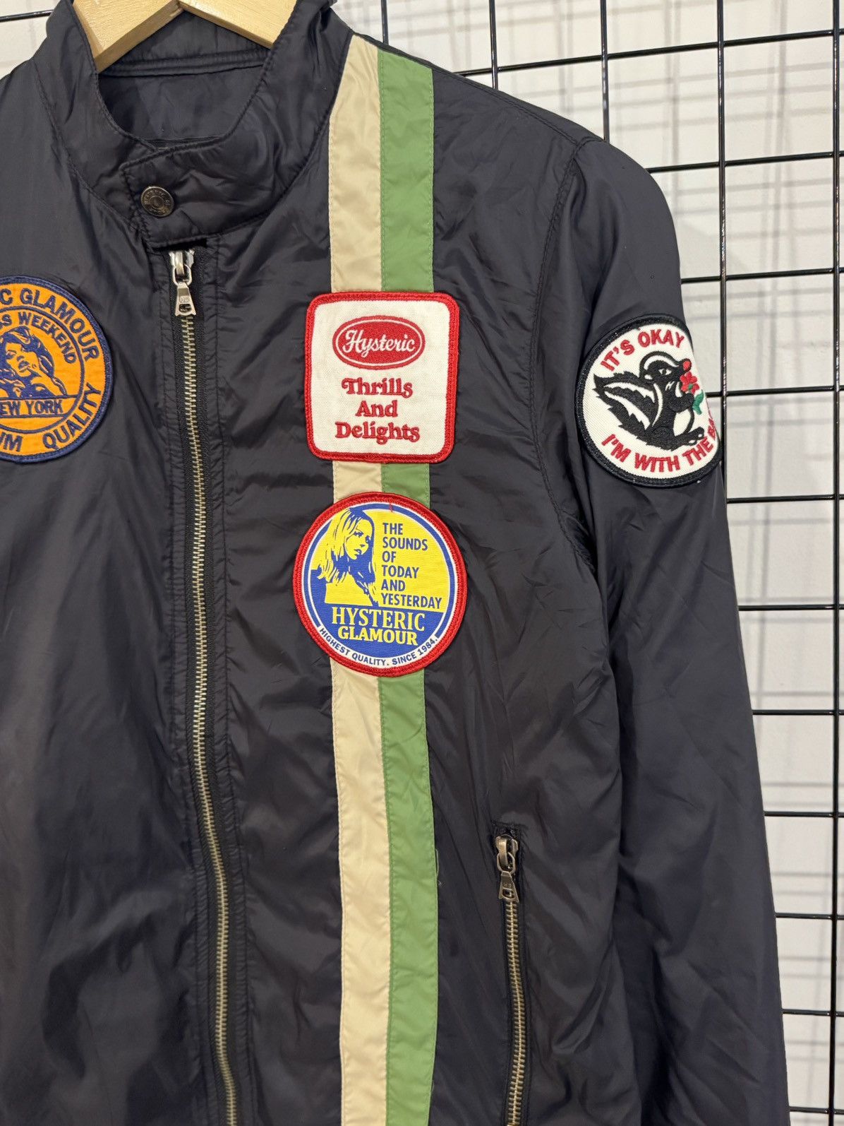 Hysteric Glamour Hysteric Glamour patchwork nylon jacket Size US S / EU 44-46 / 1 - 3 Thumbnail