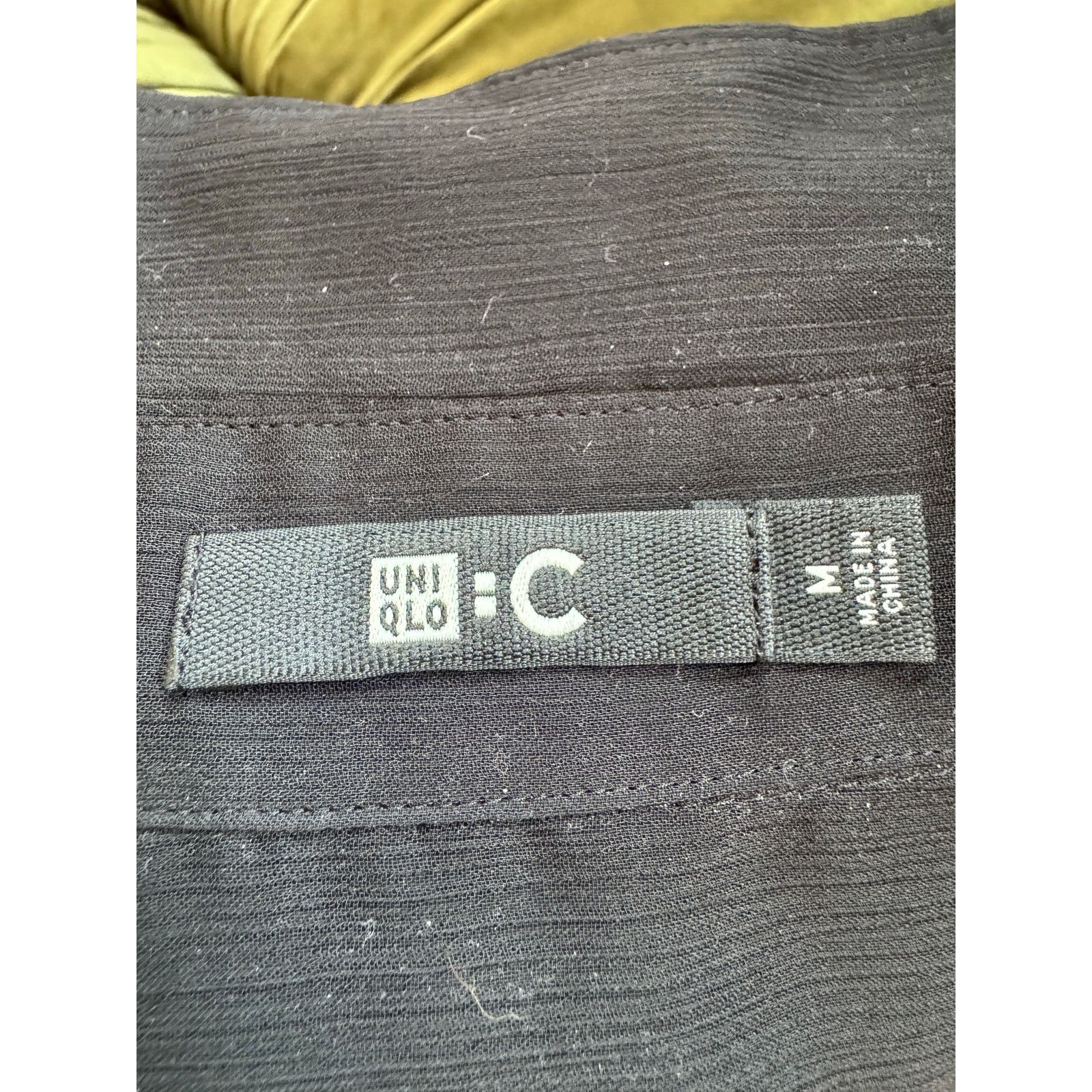 Uniqlo Uniqlo C Clare Waight Keller Sheer Pleated Black Blouse Size M / US 6-8 / IT 42-44 - 5 Thumbnail