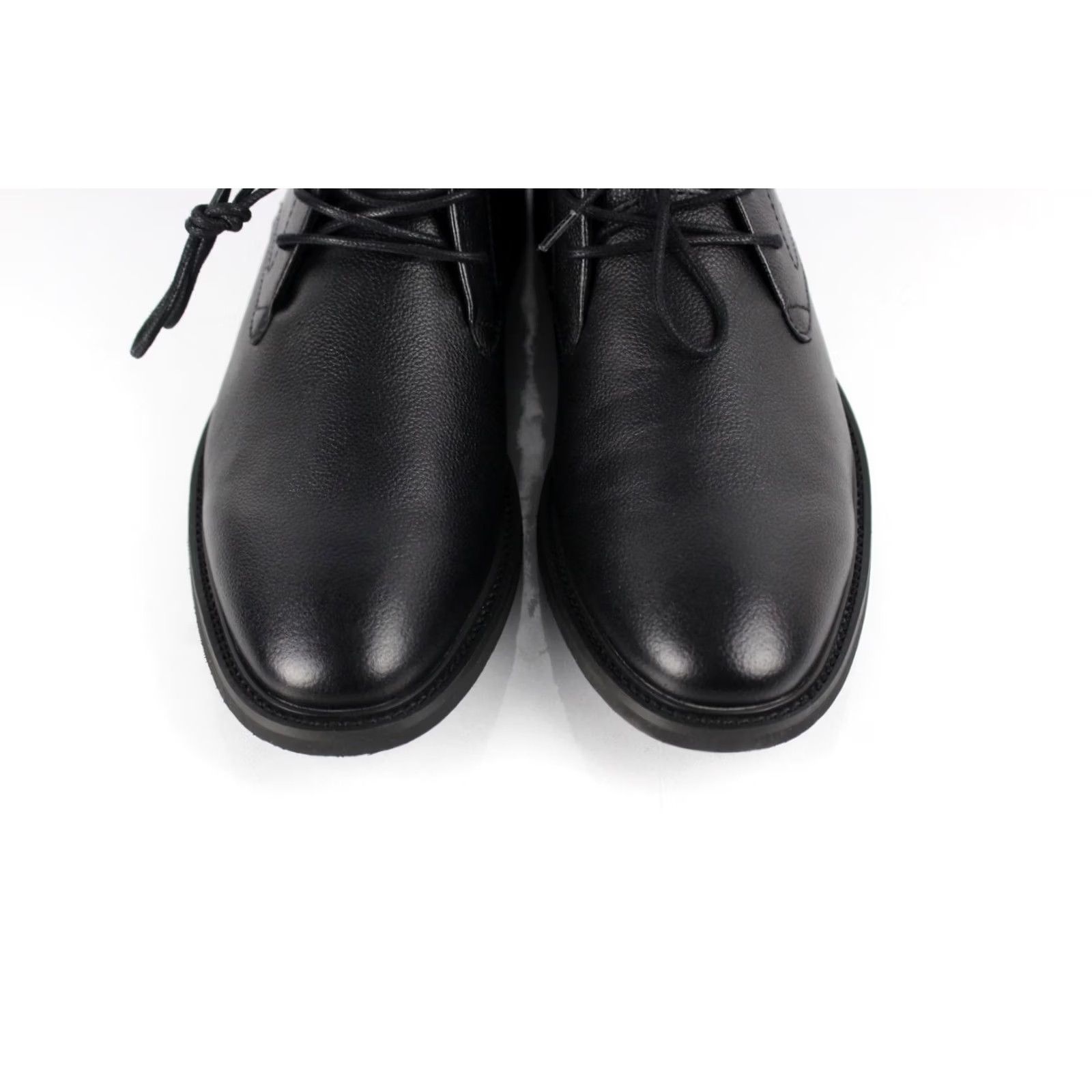 Vintage Moretti Gold Label Men’s Padded Chukka Boots Size 9.5 D Black Leather 41YB Size US 10 / EU 43 - 3 Thumbnail