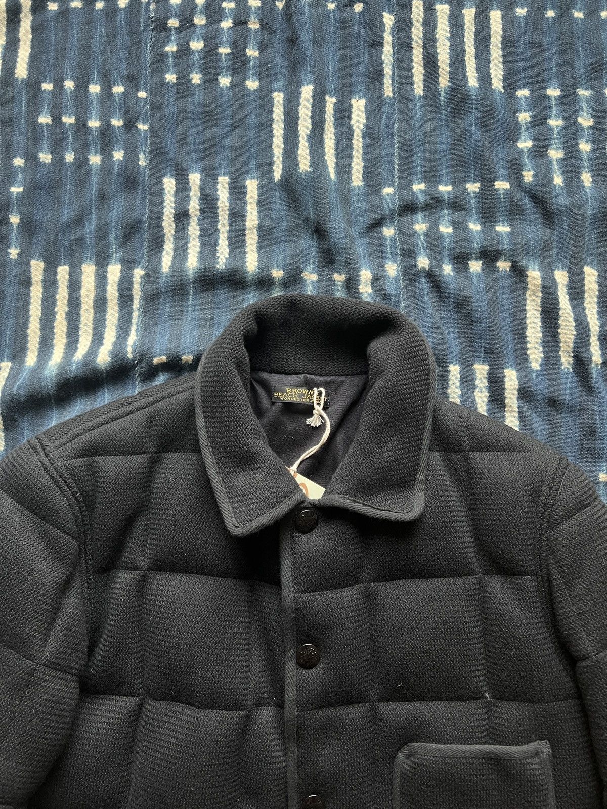 Brown's Beach Jacket Brown's Beach Wool Padded Duck Down Jacket At Last & Co Size US M / EU 48-50 / 2 - 3 Thumbnail