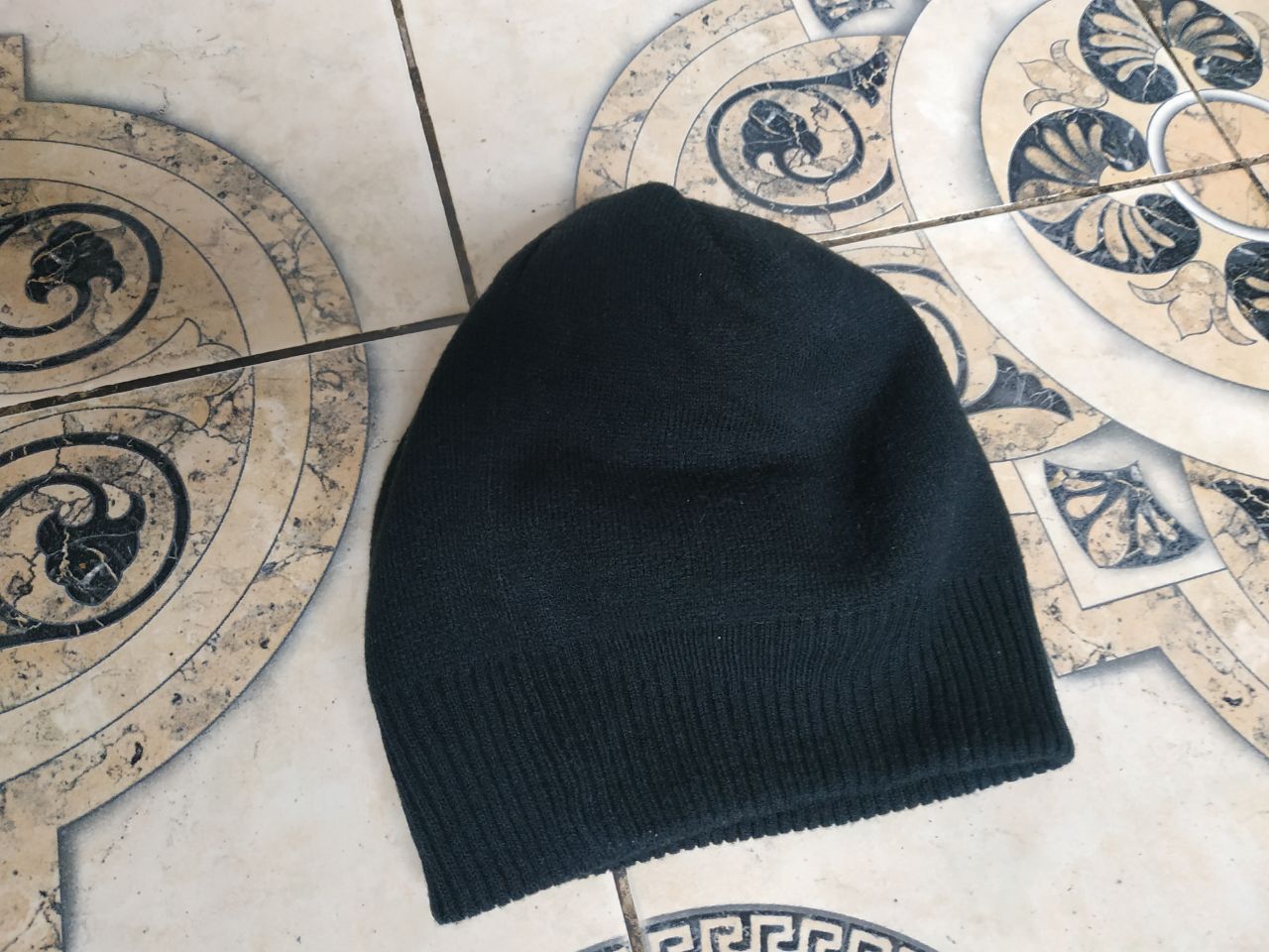 Diesel Diesel Reversible Mohawk Beanie Hat Y2K Black Gray Knit Size ONE SIZE - 7 Thumbnail