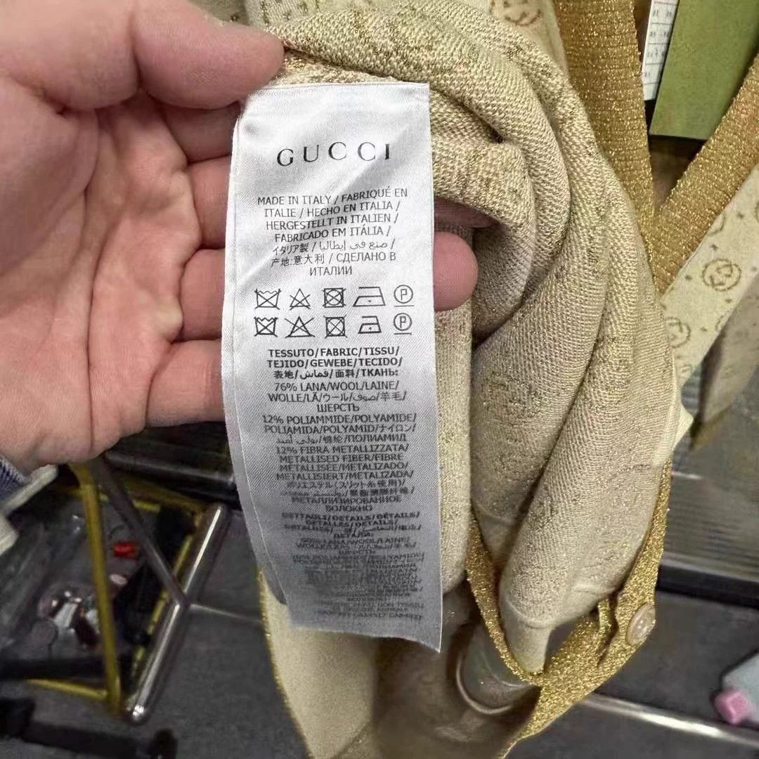 Gucci Gucci GG all over platinum cardigan S New w/ tags Size US S / EU 44-46 / 1 - 4 Thumbnail