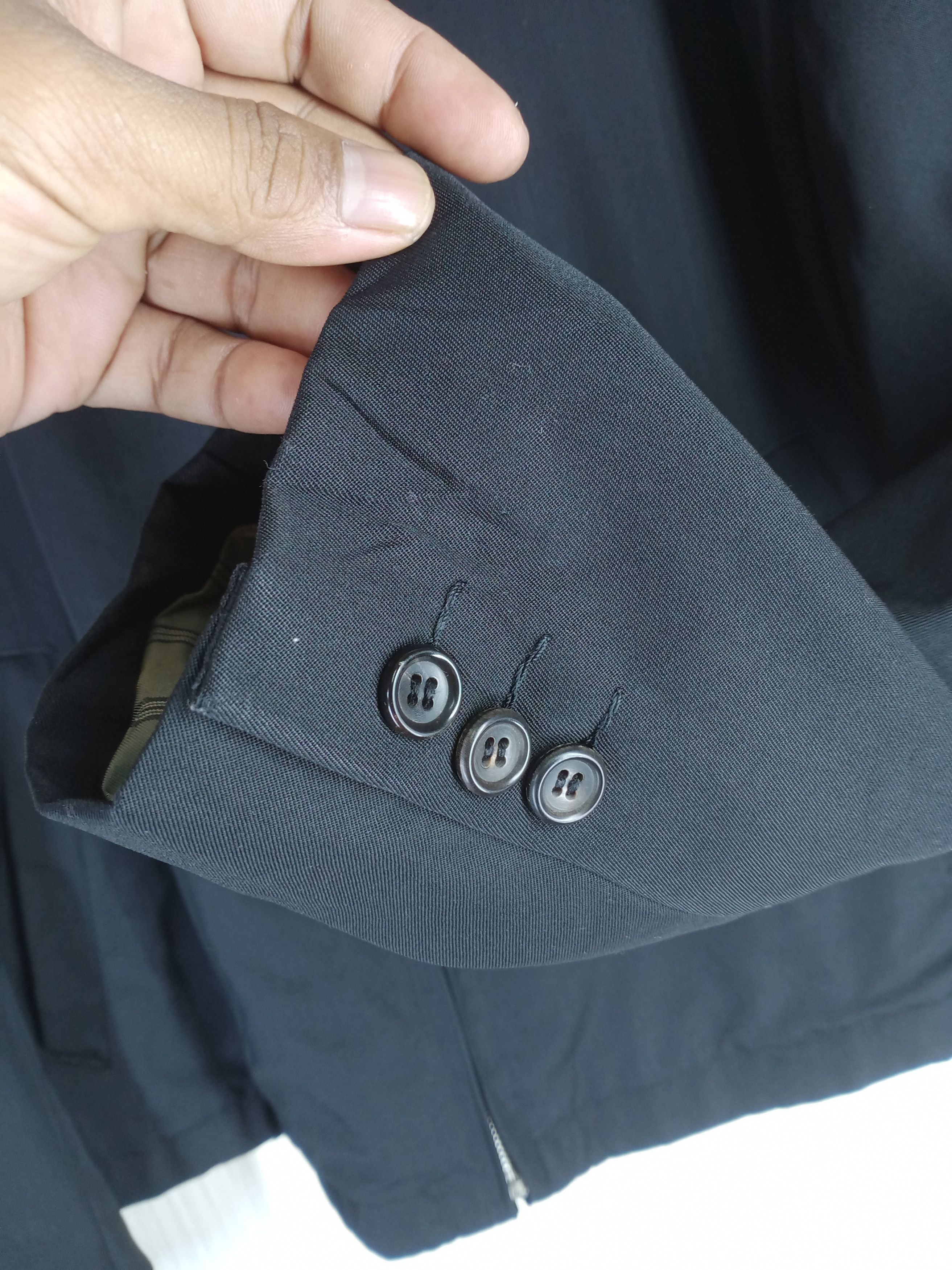Comme des Garcons Homme Rare Comme Des Garcons Homme Surface Wool Laine Jacket Size US M / EU 48-50 / 2 - 9 Thumbnail