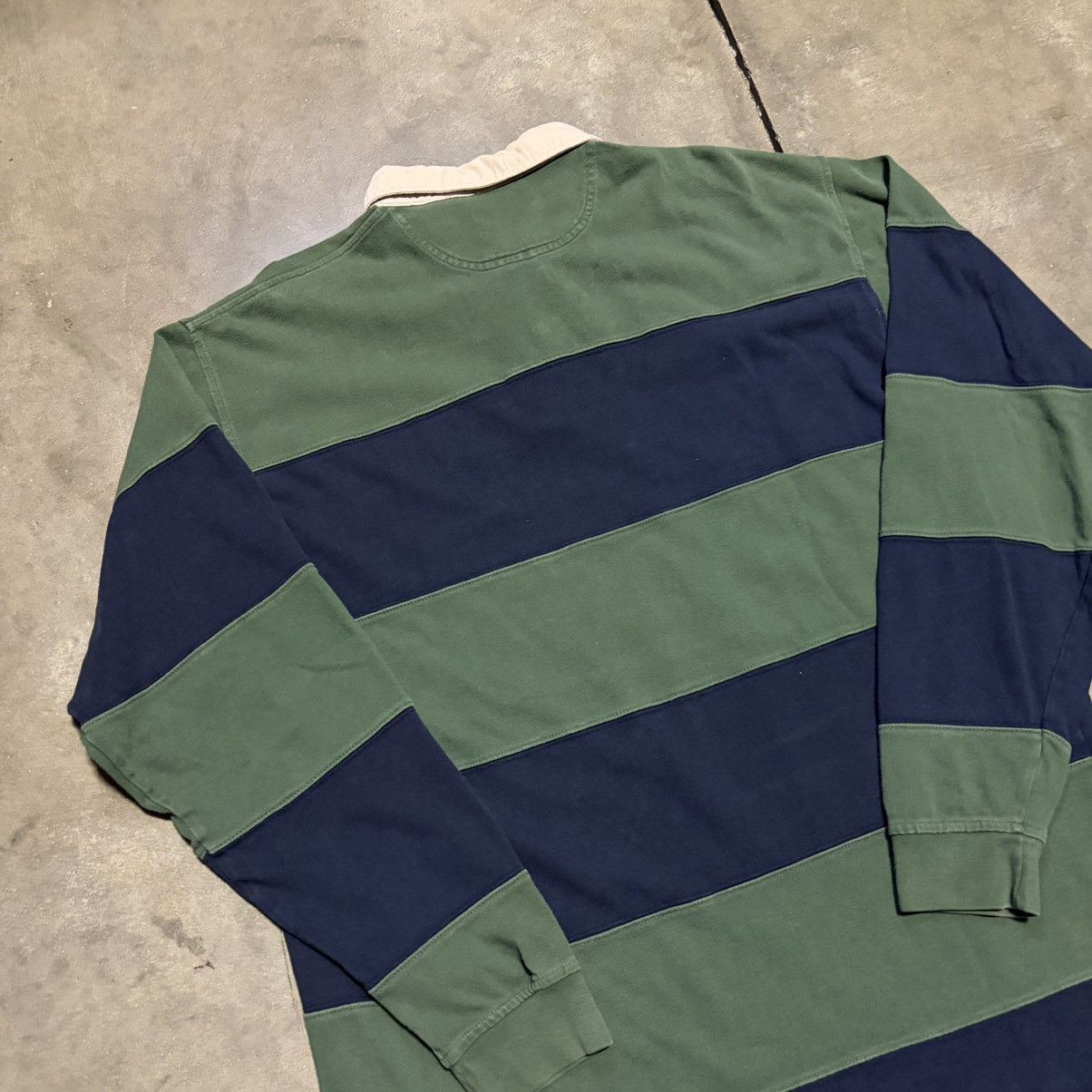 Arrow Arrow Striped Long Sleeve Rugby Polo Shirt Striped Skater Size US L / EU 52-54 / 3 - 8 Thumbnail