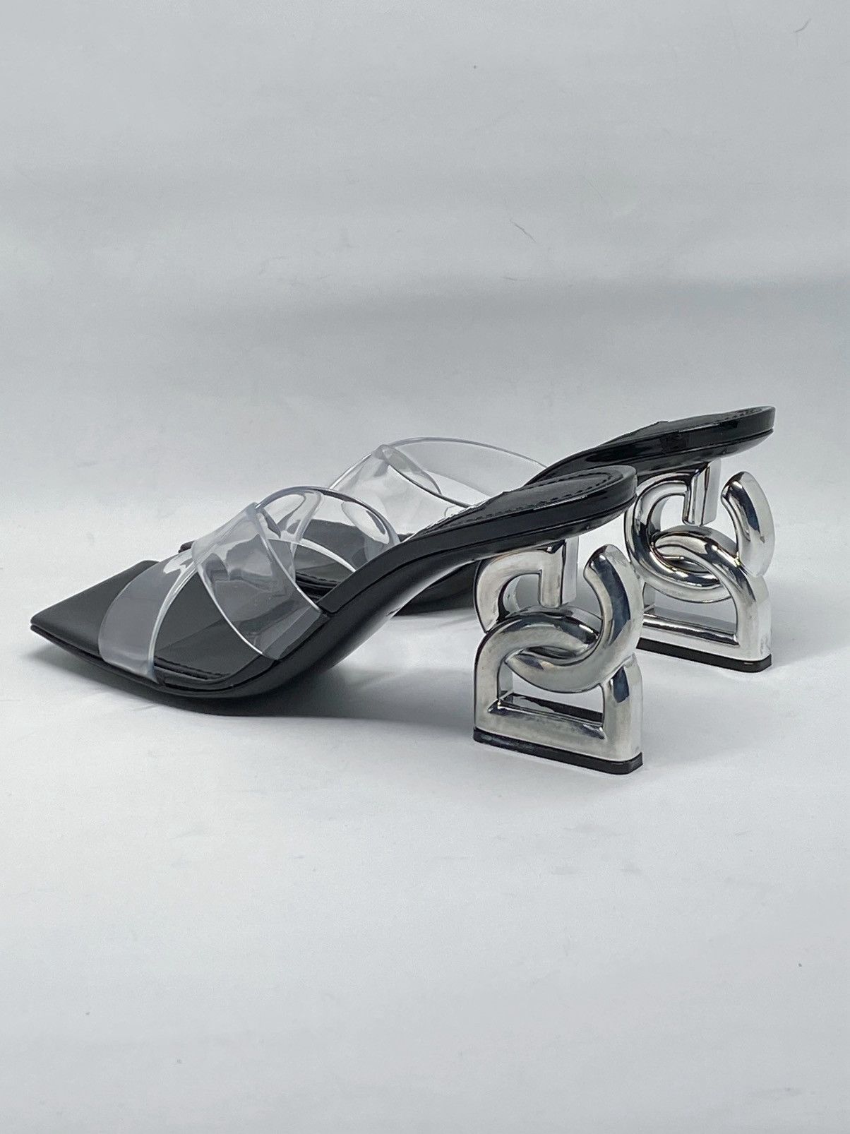 Dolce & Gabbana Dolce&Gabbana DG Heel PVC Mules side 36.5 Size US 6.5 / IT 36.5 - 8 Thumbnail