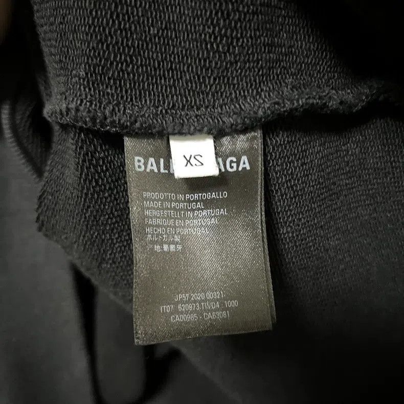 Balenciaga Balenciaga Black Letter Logo Hoodie Size US XS / EU 42 / 0 - 4 Thumbnail