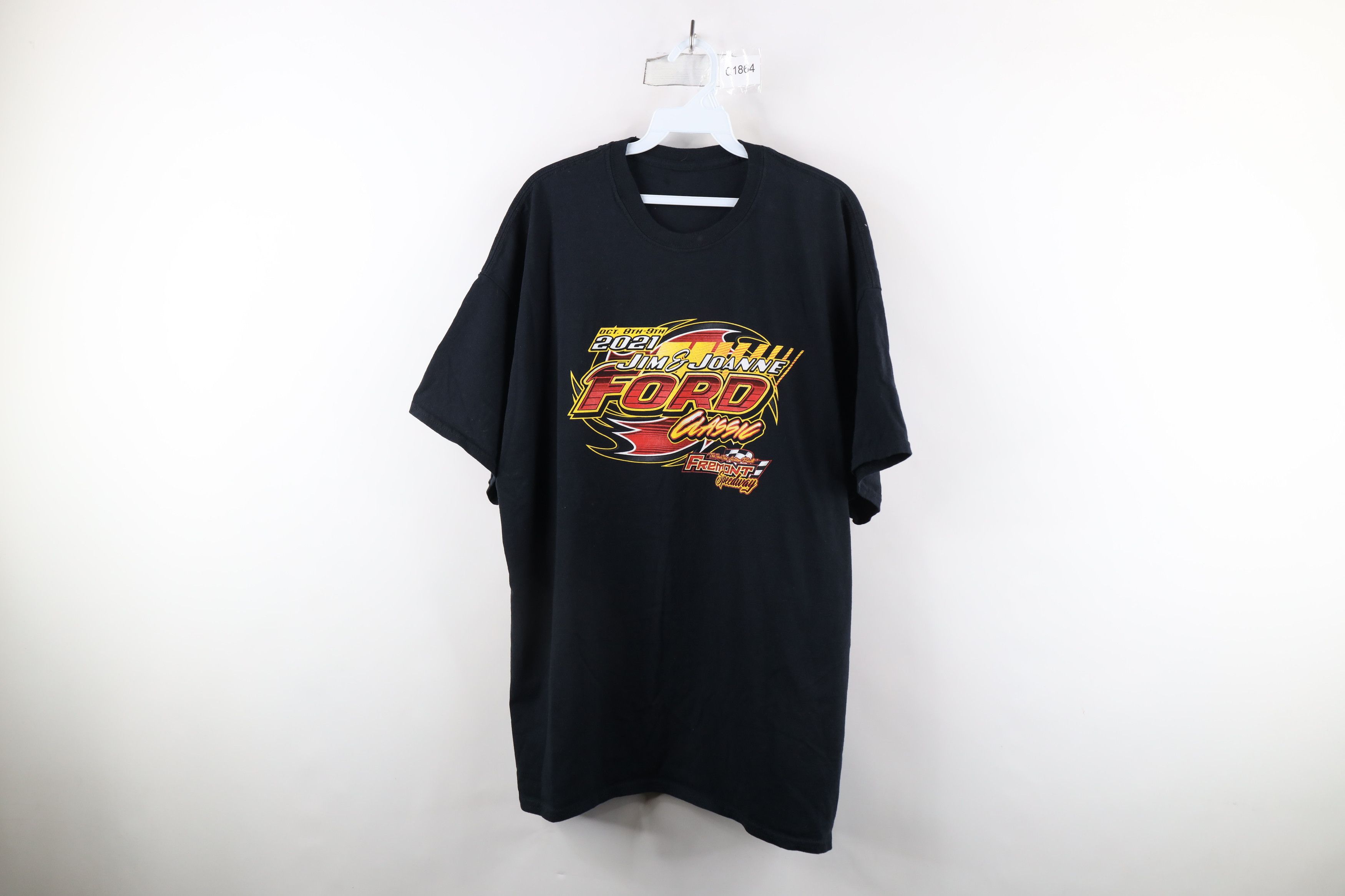 Vintage Y2K Streetwear Speedway Joanne Ford Classic Racing T-Shirt Size US XXL / EU 58 / 5 - 1 Thumbnail
