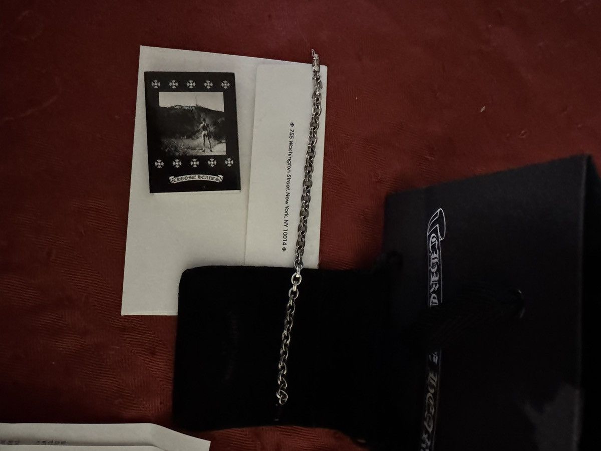 Chrome Hearts Chrome Hears Paper chain 7 inch silver bracelet Size ONE SIZE - 1 Thumbnail