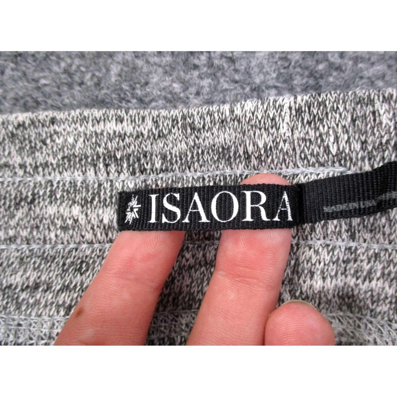 Vintage ISAORA Sweatpants Mens XL Gray Jogger Sportswear Pants Regular Inseam 27 in Tapered Fit Size US 36 / EU 52 - 7 Thumbnail