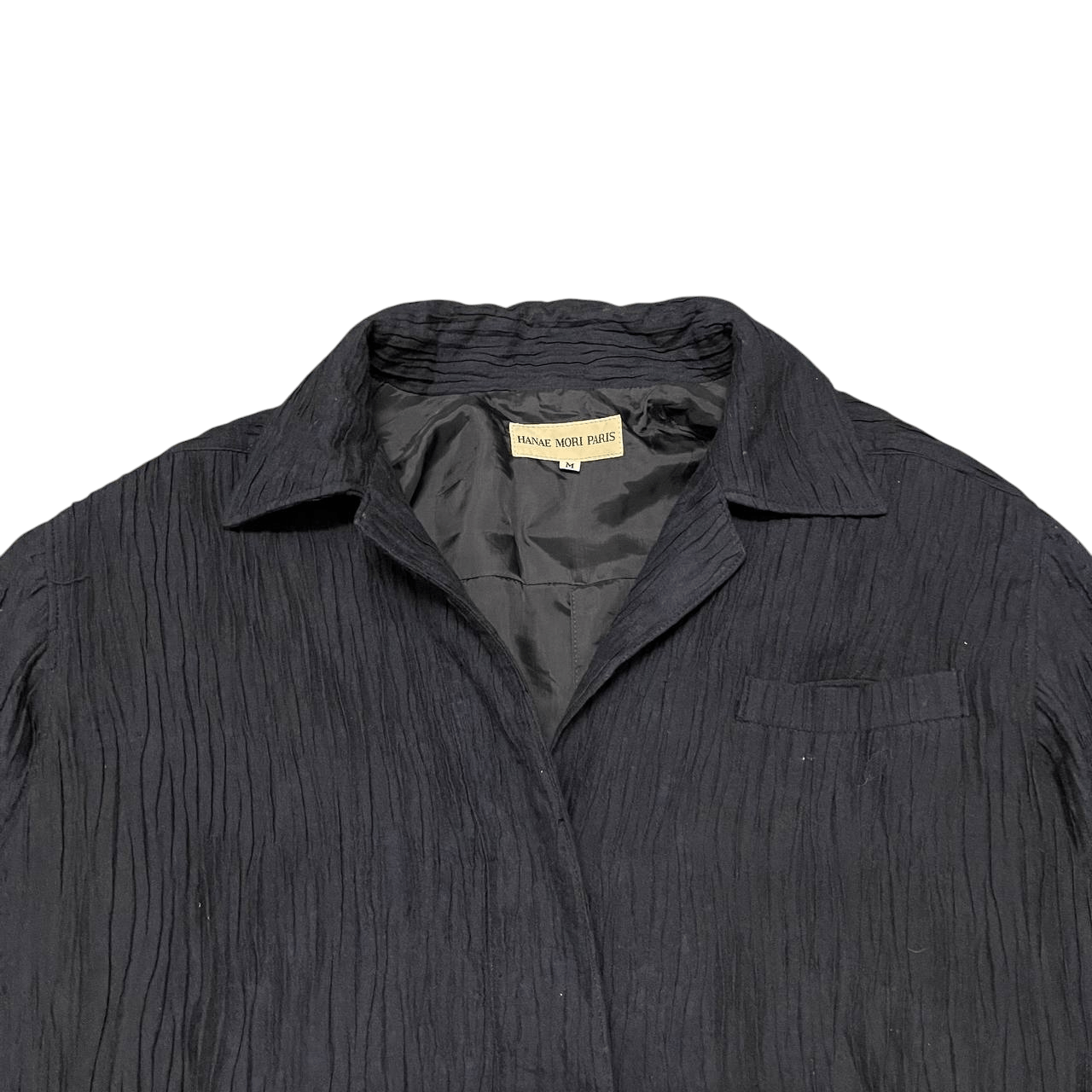 Hanae Mori Vintage Hanae Mori Paris Pleated Jacket Size M / US 6-8 / IT 42-44 - 2 Thumbnail