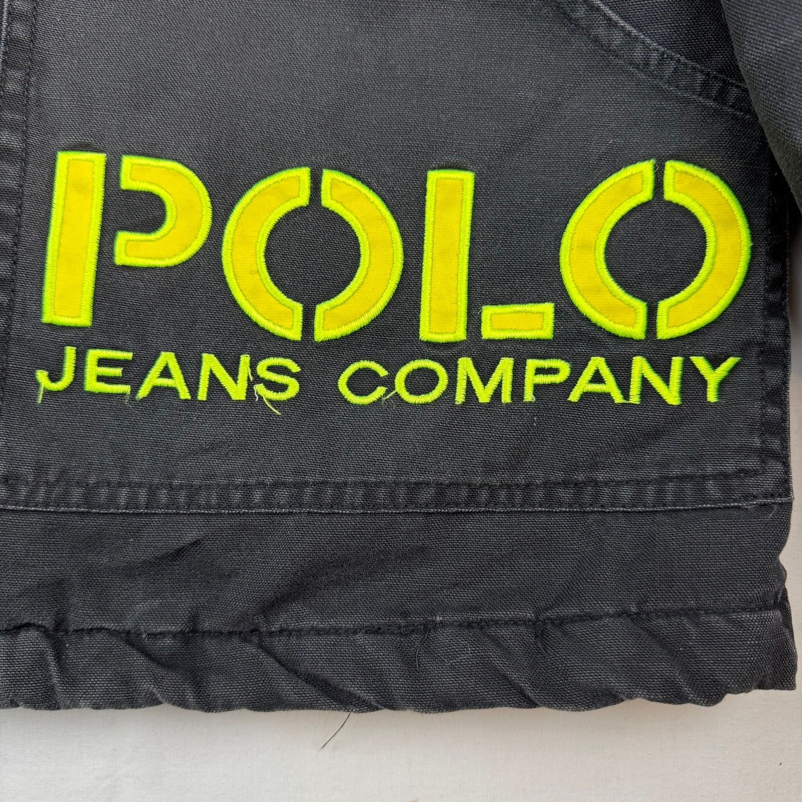 Polo Ralph Lauren Polo Jeans Co Ralph Lauren Black Yellow Jacket Size L Size US L / EU 52-54 / 3 - 3 Thumbnail