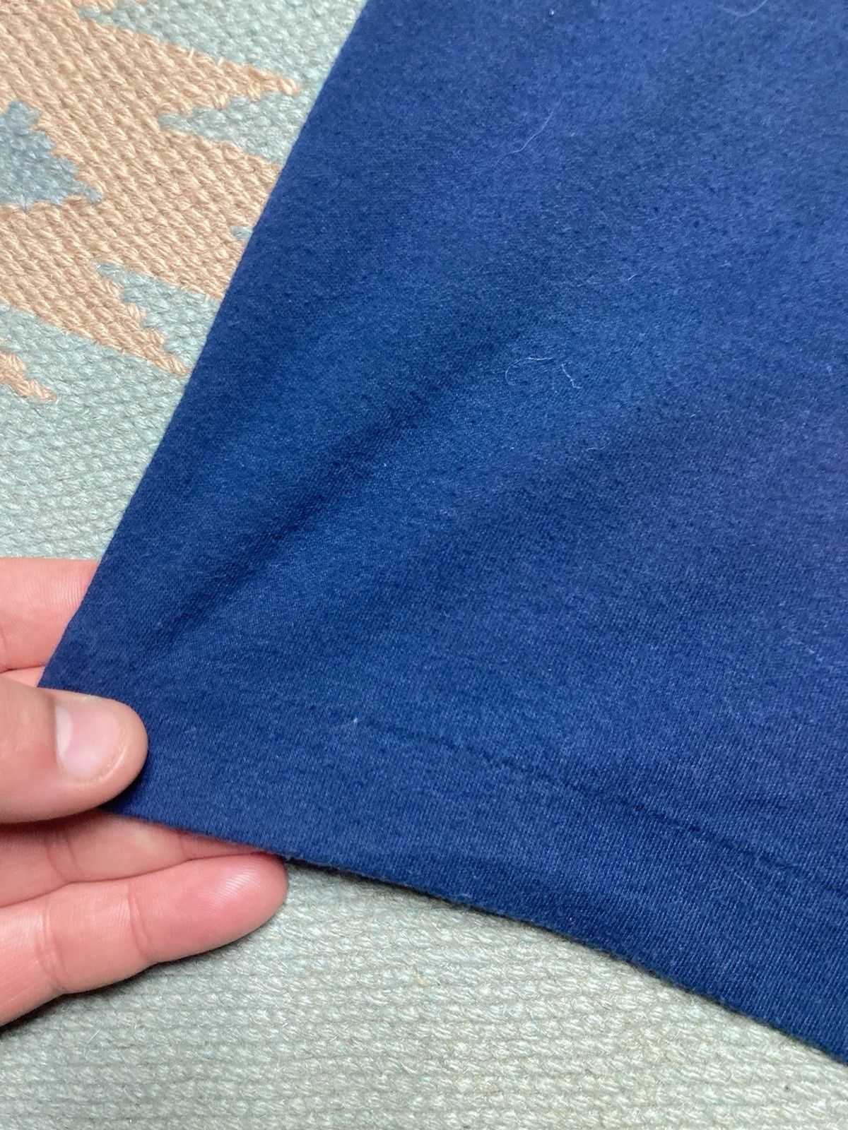 Vintage Vtg 80s polo shirt JCPenney navy blue soft pol cotton medium Size US M / EU 48-50 / 2 - 9 Thumbnail